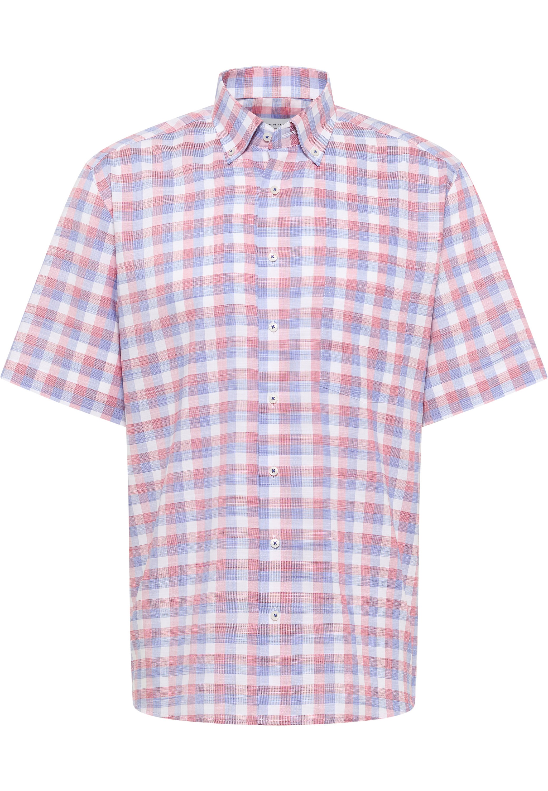 Eterna Kurzarmhemd »MODERN FIT« EASY IRON (bügelleicht)