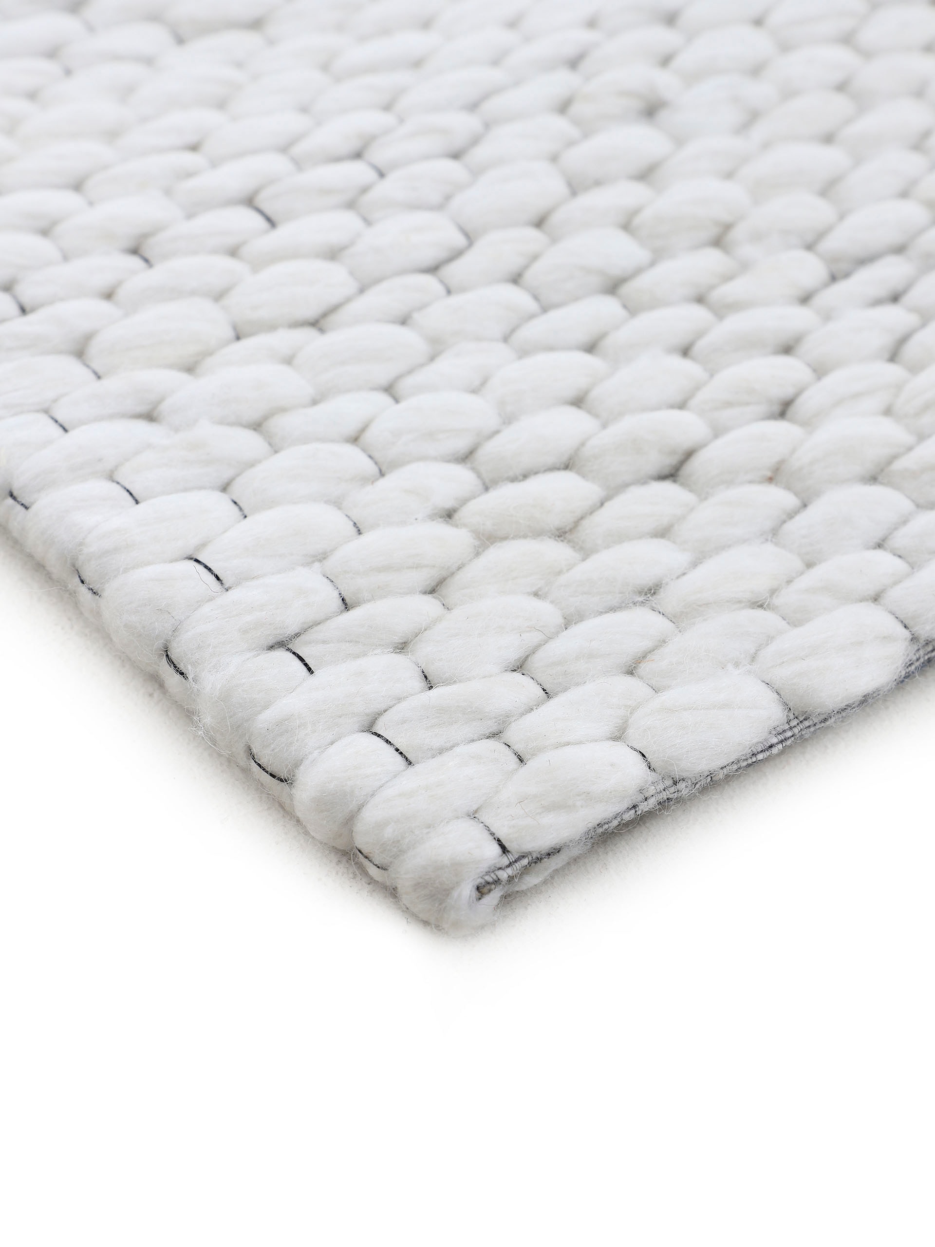 carpetfine Läufer »Sina«, rechteckig, 14 mm Höhe, Handweb Teppich, reine Wolle, meliert, handgewebt, weich & kuschelig