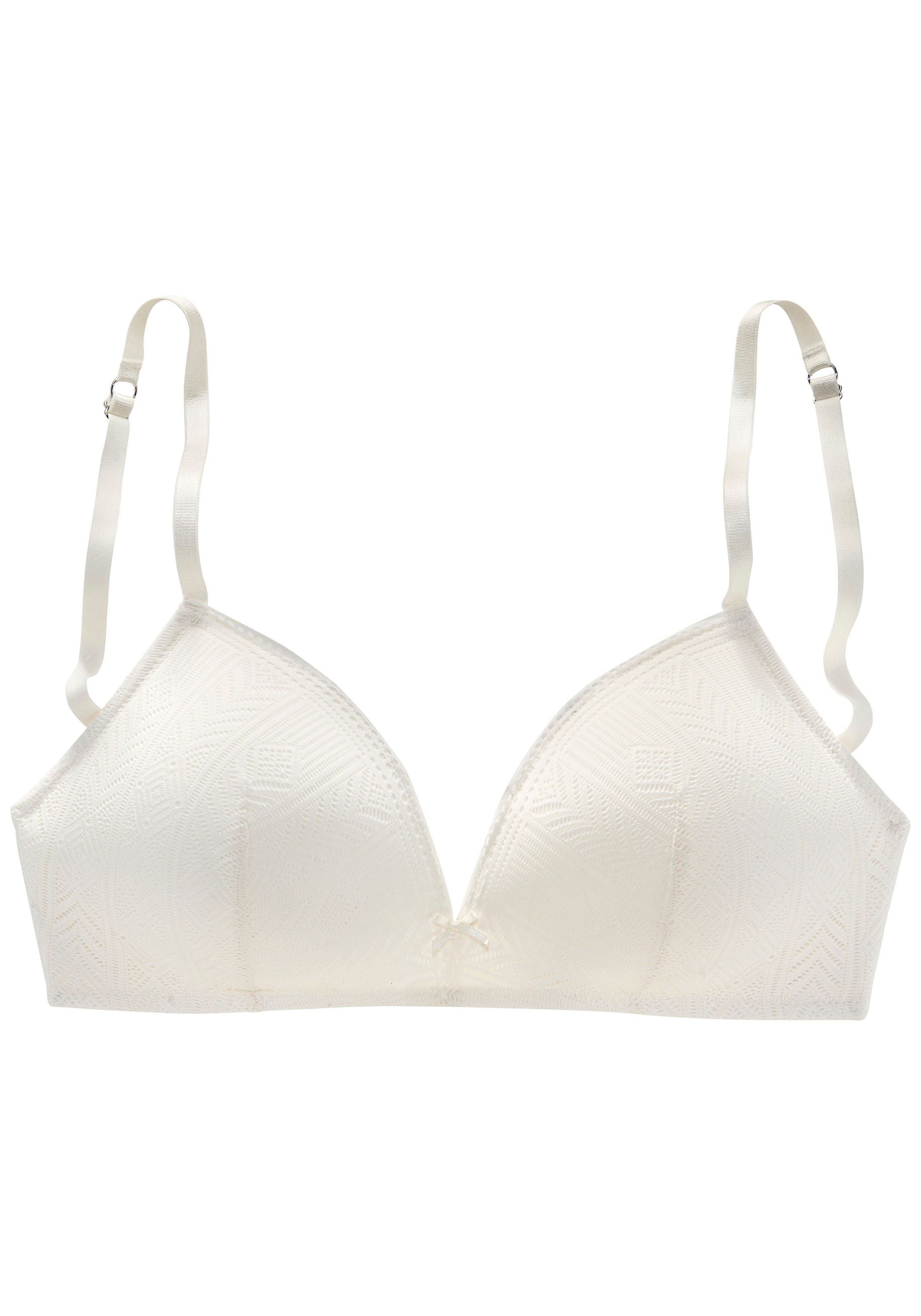 s.Oliver Bralette-BH, ohne Bügel aus graphischer Spitze, Dessous
