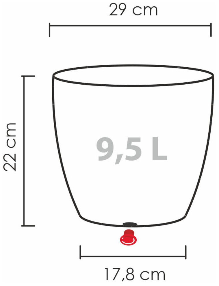 Scheurich Blumentopf »30/295 BARCEO«