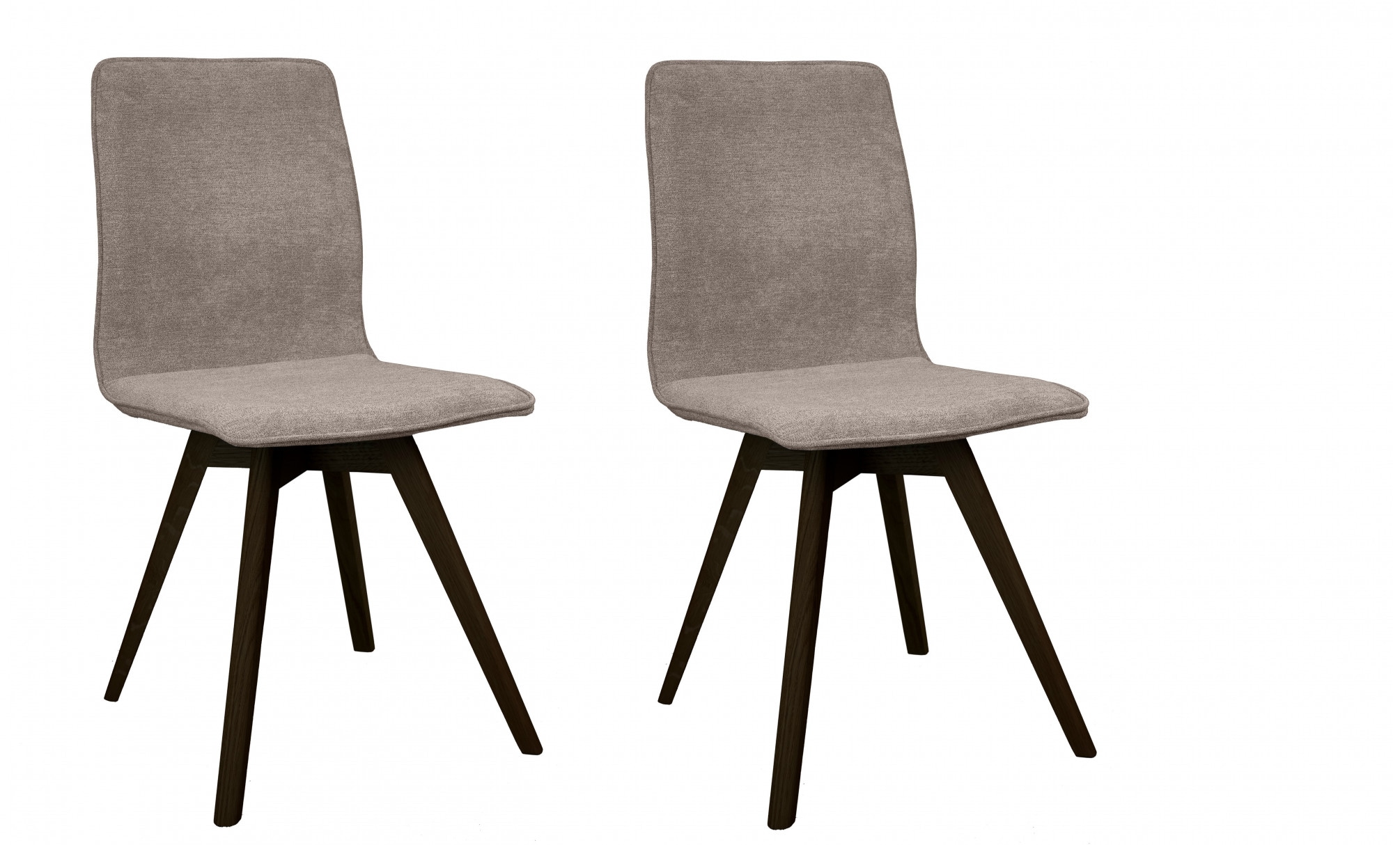 andas Esszimmerstuhl »Rania«, (Set), 2 St., Microfaser, Massivholzgestell, günstig online kaufen
