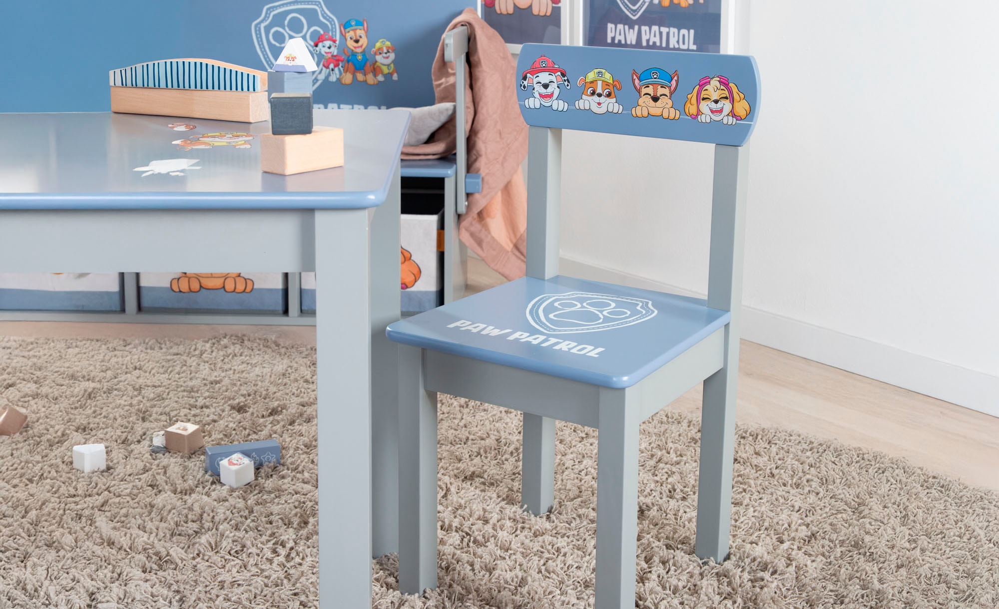 roba® Kindersitzgruppe »Paw Patrol«, (Set), mit Tisch und Stuhl