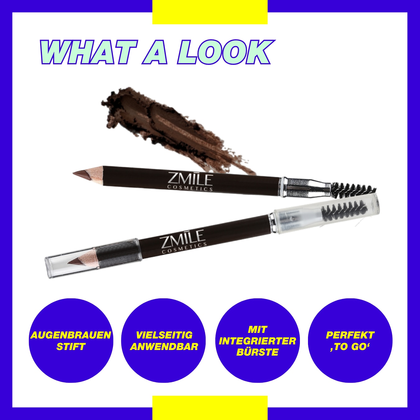 ZMILE COSMETICS Kosmetik-Set »WHAT A LOOK!«, (4 tlg., 4er-Pack), mit veganer Formulierung
