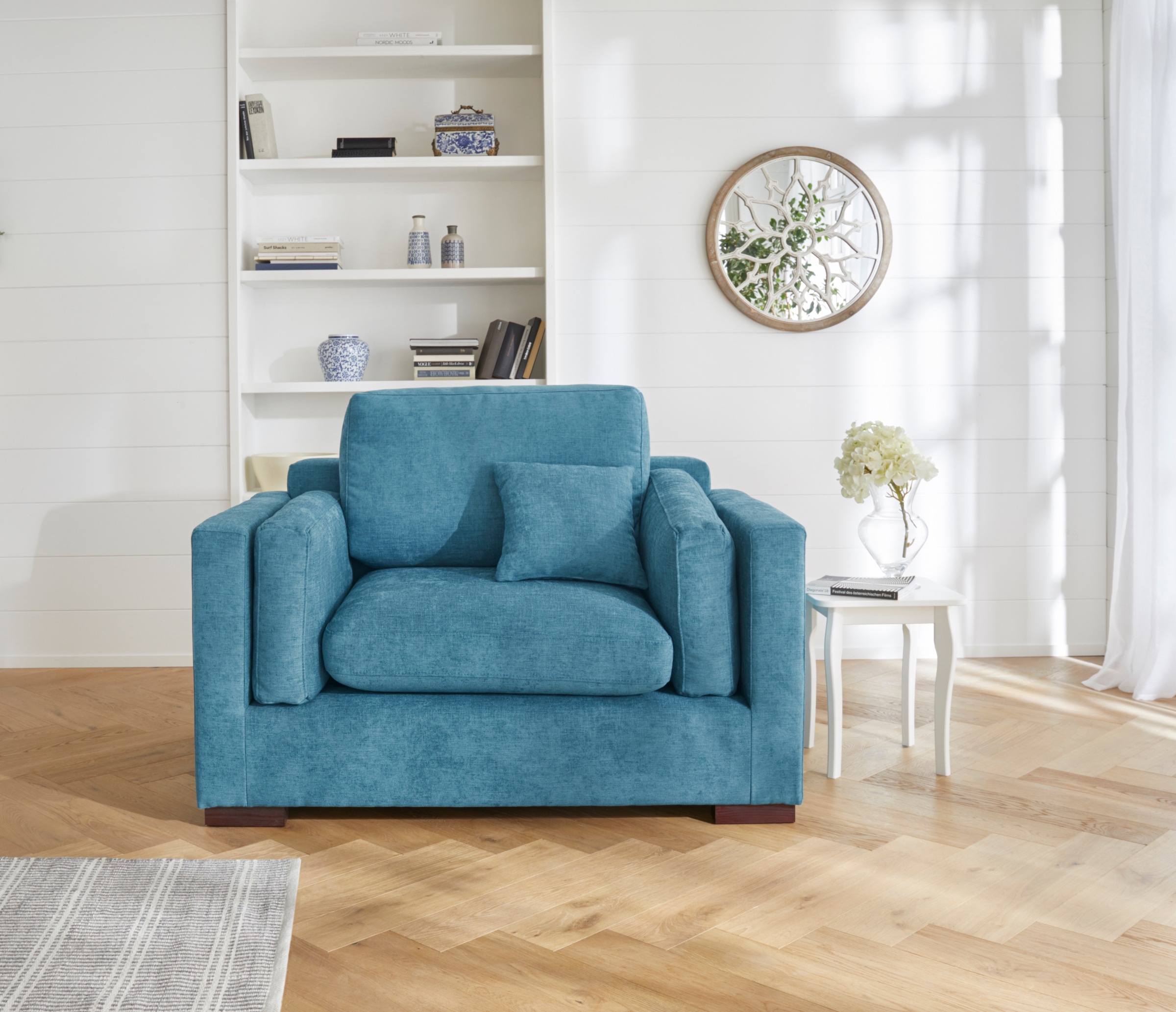 Home affaire Loveseat »Fresh Pond Sessel«, weicher Sitzkomfort, incl. Zierk günstig online kaufen