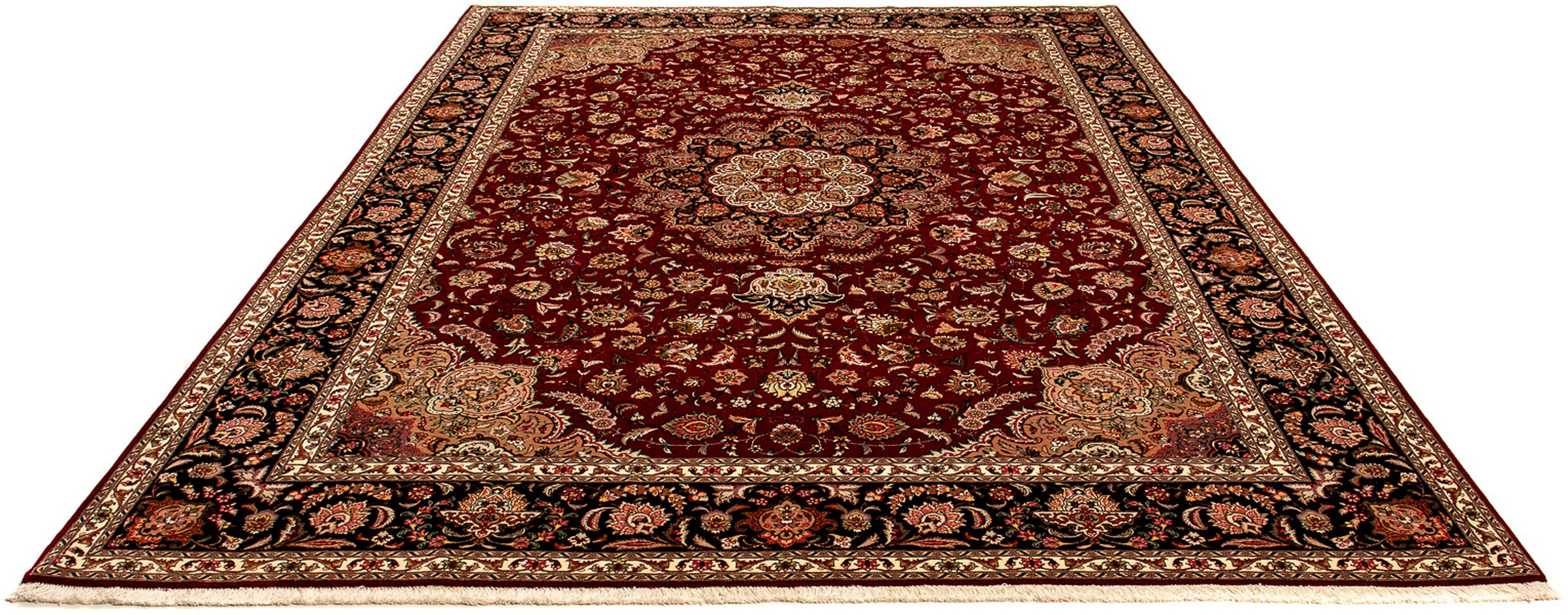 morgenland Orientteppich »Perser - Täbriz - Royal - 342 x 251 cm - dunkelro günstig online kaufen