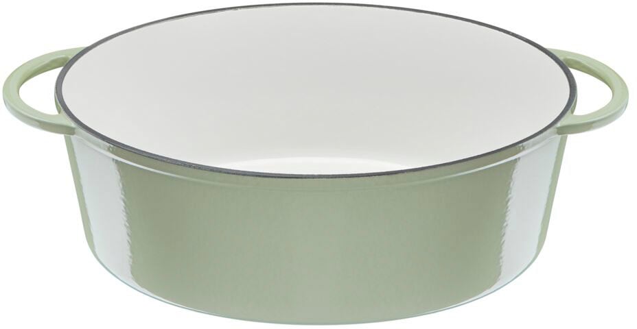 Tefal Bräter »LOV Schmortopf mit Deckel, Ø 34 cm, oval«, Gusseisen, Induktion, für alle Herdarten geeignet, inkl. E-Book