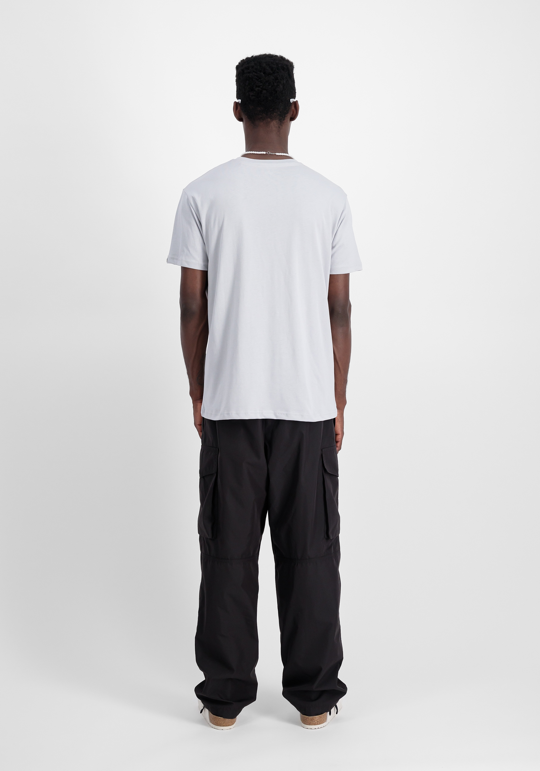 Alpha Industries T-Shirt »Alpha Industries Men - T-Shirts Satin Logo T«