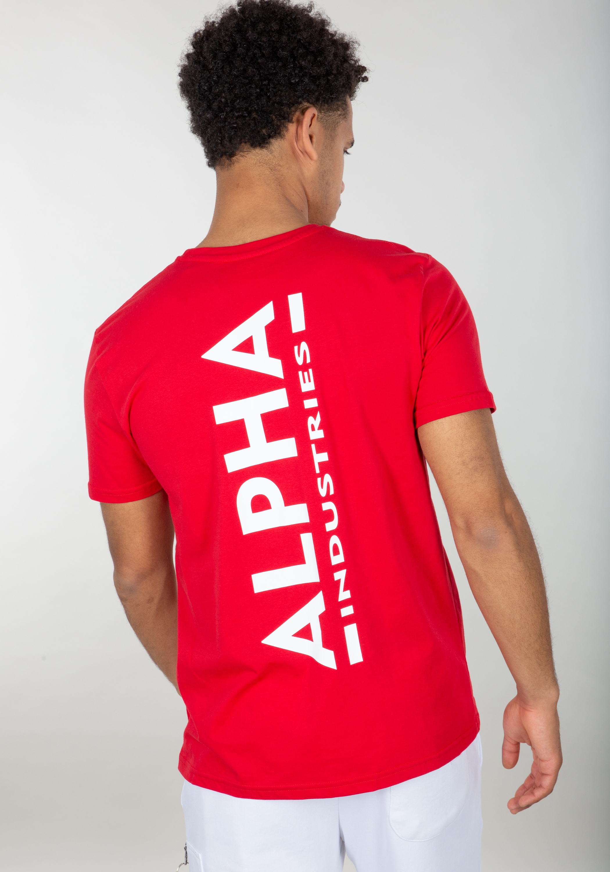Alpha Industries T-Shirt »Alpha Industries Men - T-Shirts Backprint T«