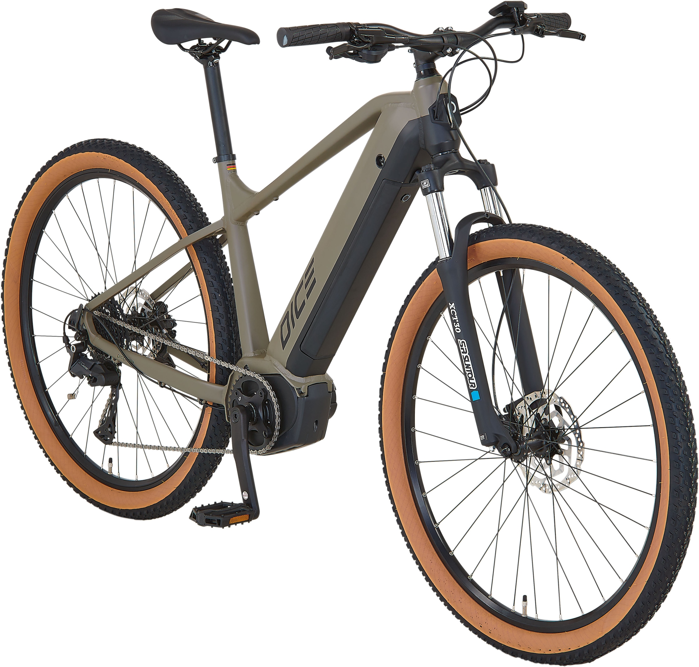 Prophete E-Bike »Dice 3.0«, 10 Gang, Shimano, Cues, Mittelmotor 250 W