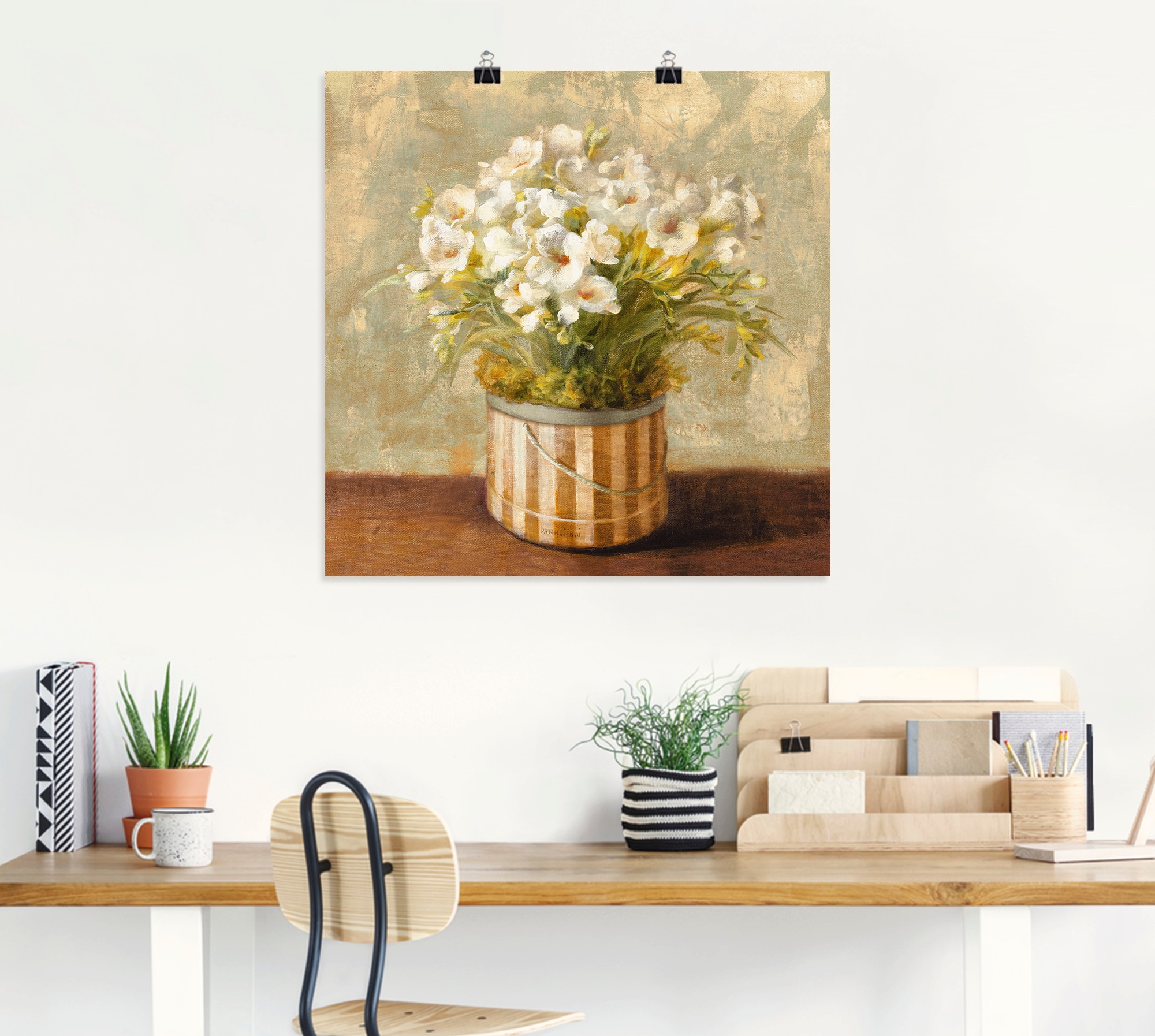 Artland Wandbild »Fresien« Blumen 1 Stk. tlg. als Leinwandbild, Poster in verschied. Größen