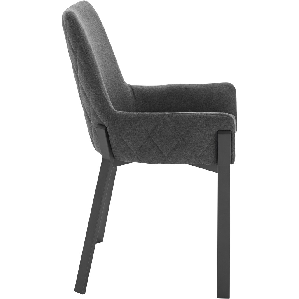 Places of Style Stuhl »Lome«, (Set), 2 St., Webstoff