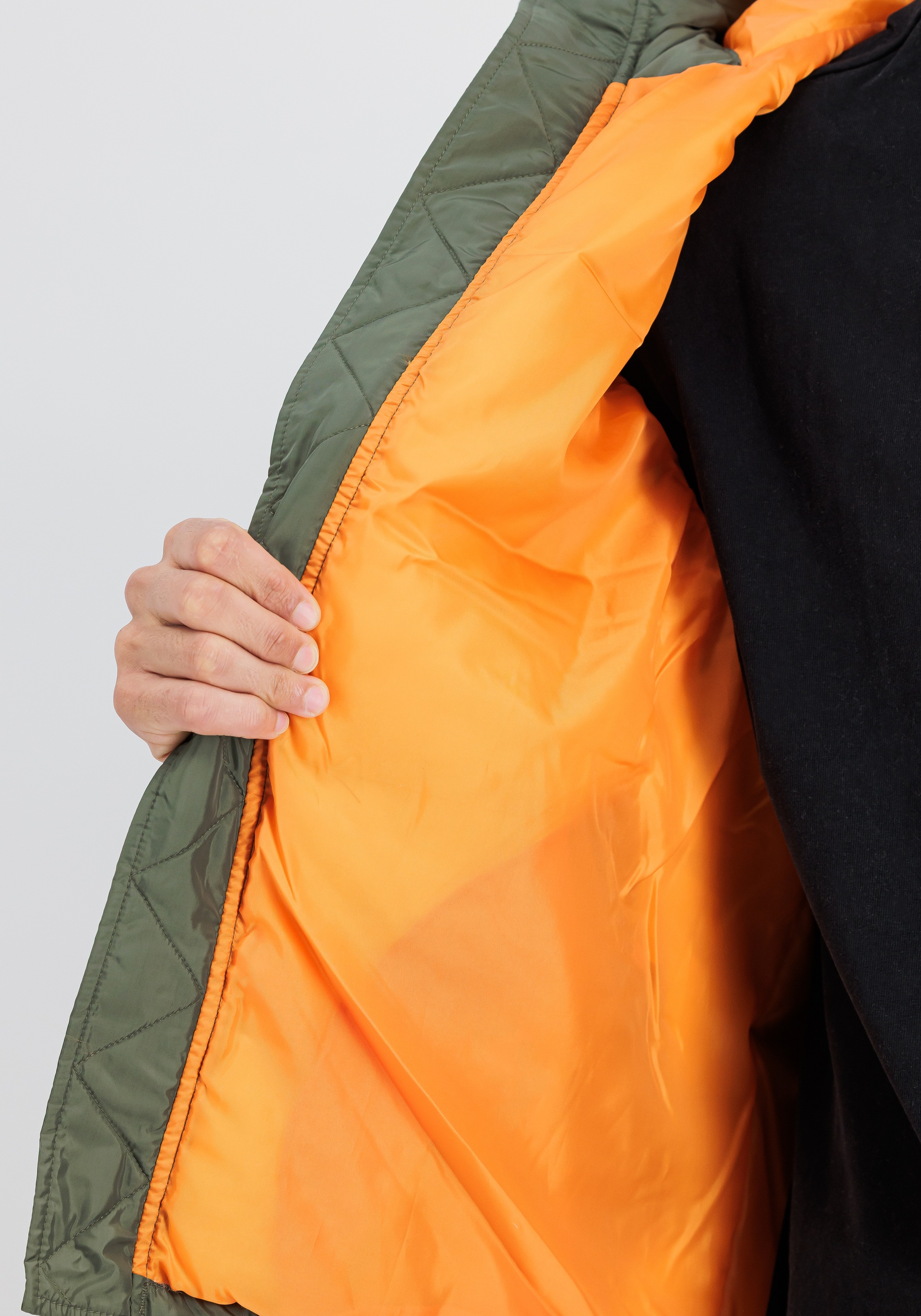 Alpha Industries Blouson »Alpha Industries Men - Vests Hooded Puffer Vest FD«