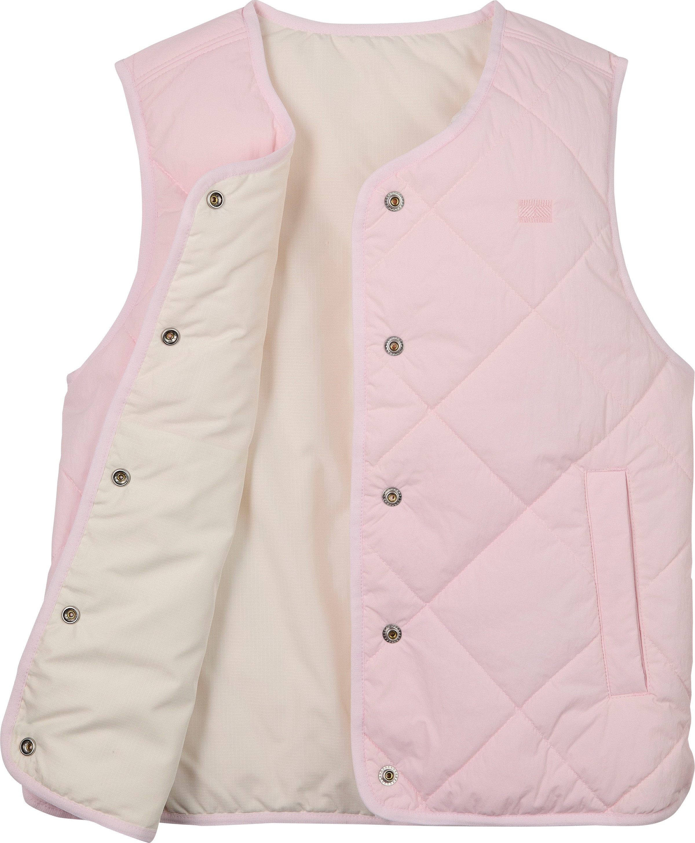 Tommy Hilfiger Wendeweste »REVERSIBLE QUILTED VEST«, für Kinder bis 16 Jahre, mit großen Druckknöpfen