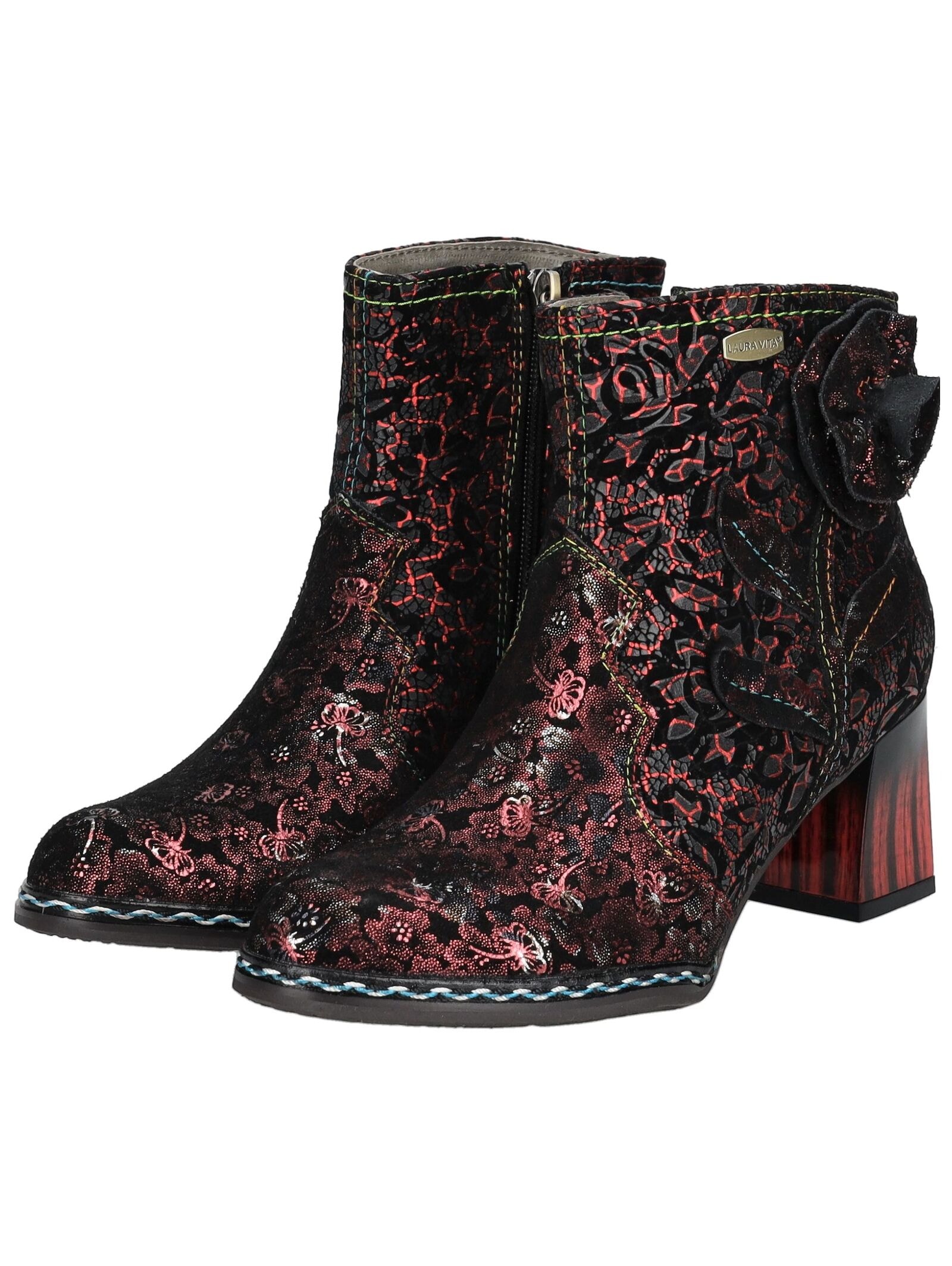 LAURA VITA Stiefelette »LAURA VITA Stiefelette Leder/Textil«