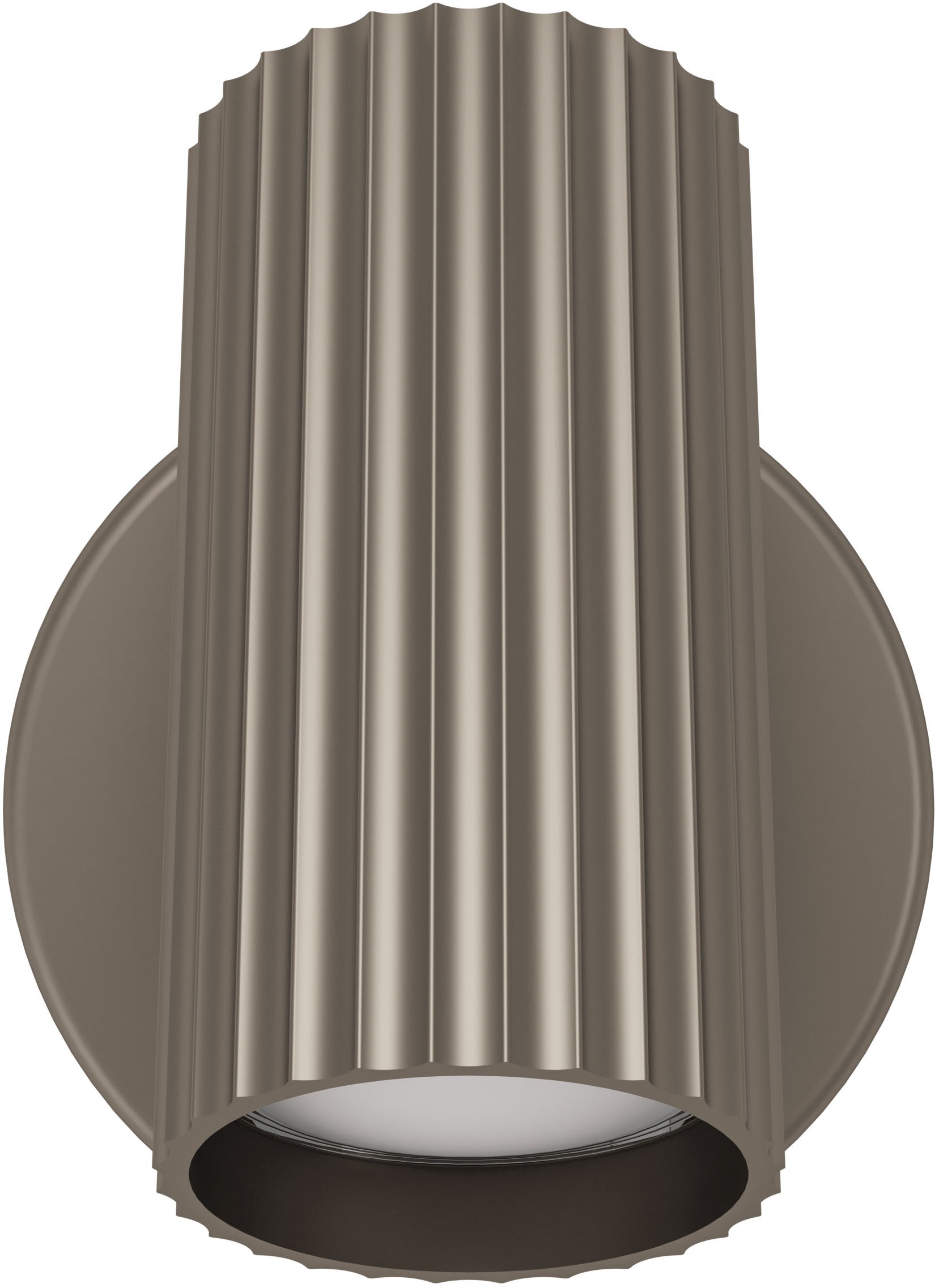 EGLO Wandleuchte »PORTILLO Wandlampe - Alu, Stahl - GU10 - 1X5W - IP20« GU10 1 Stk. Wandstrahler, Wandspot, Wohnzimmer, Flur, L10,5 x H11 x AL12,5 cm