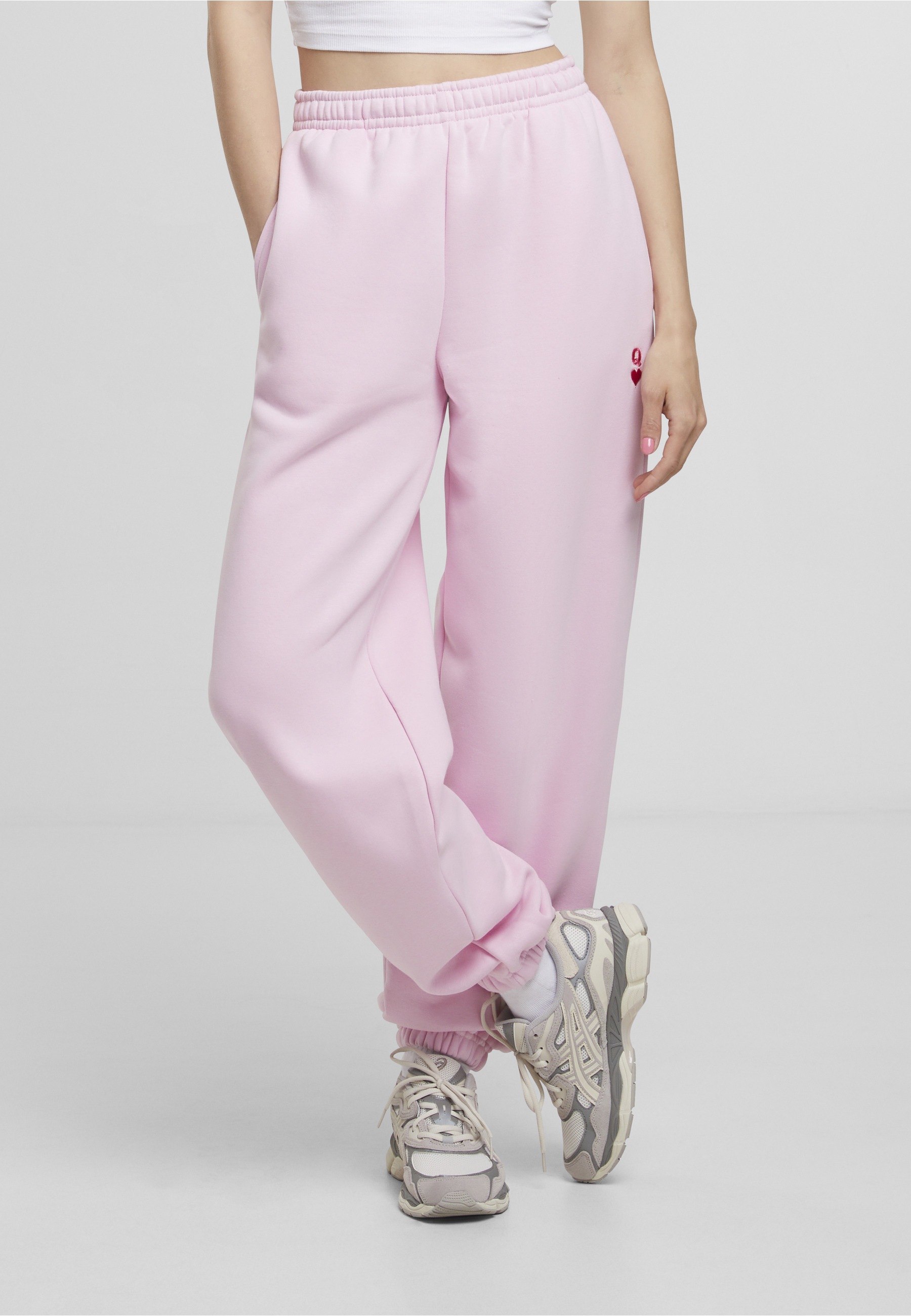 Miss Tee Jogginghose »Miss Tee Real Queen EMB Ladies Fluffy Sweatpants«