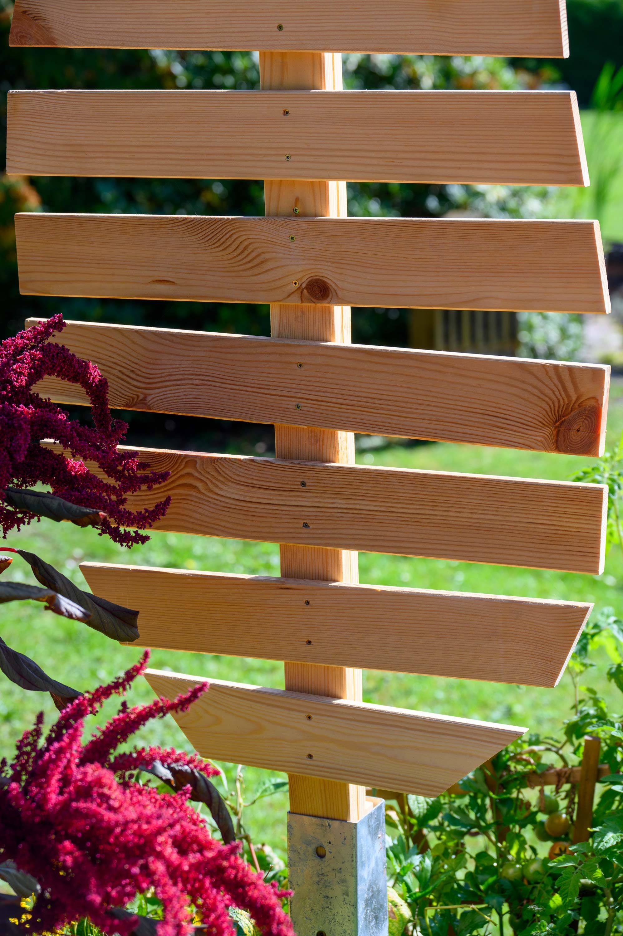 dobar Rankhilfe »Großes Design-Rankgerüst "Bambus"« 49 x 6 x 197 cm (L x B x H)