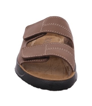 Rohde Pantolette »Soltau-H«, Sommerschuh, Schlappen, Hausschuh mit Klettverschlüssen