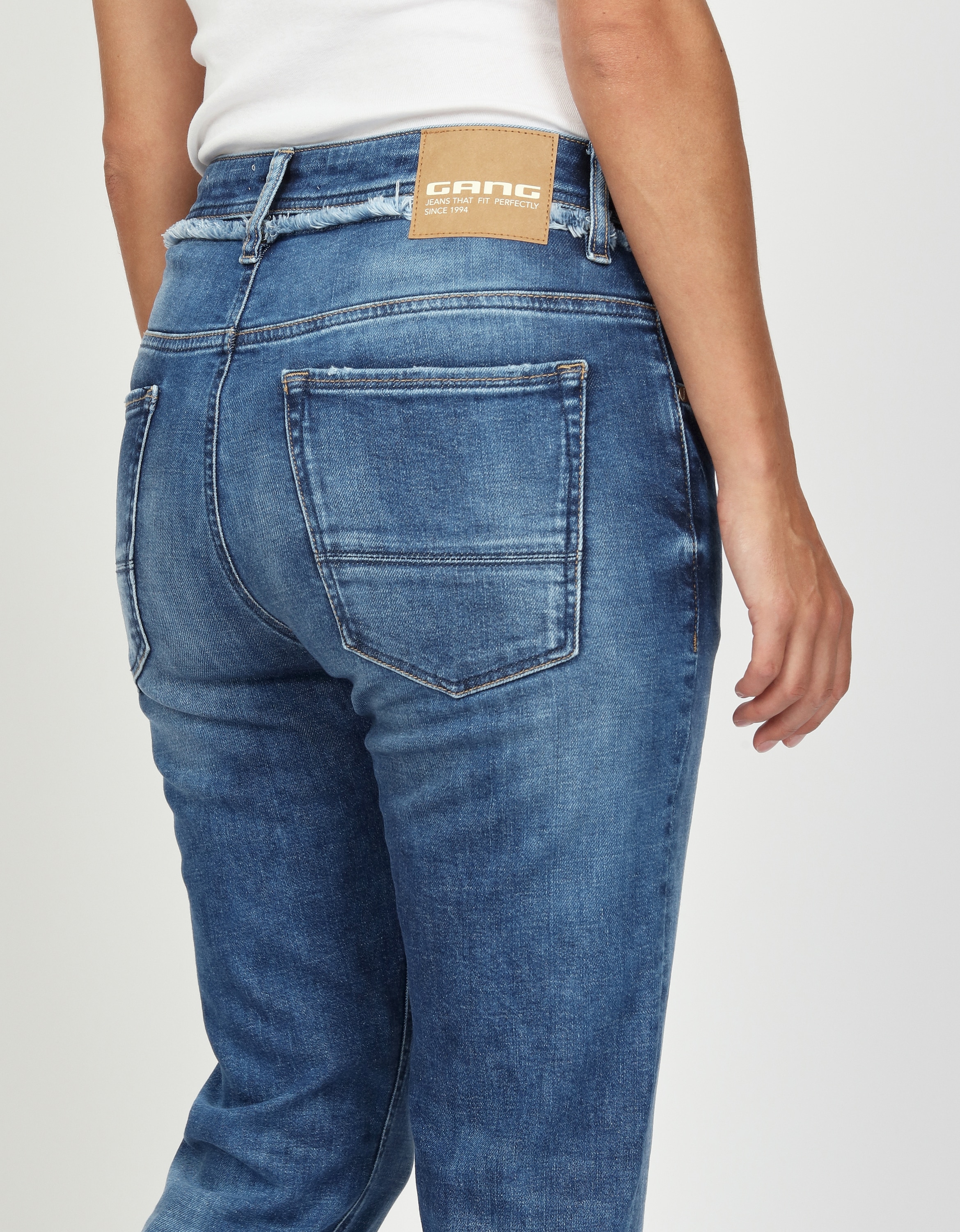 GANG Boyfriend-Jeans »GANG Jeans Boyfriend 94NICA CROPPED«
