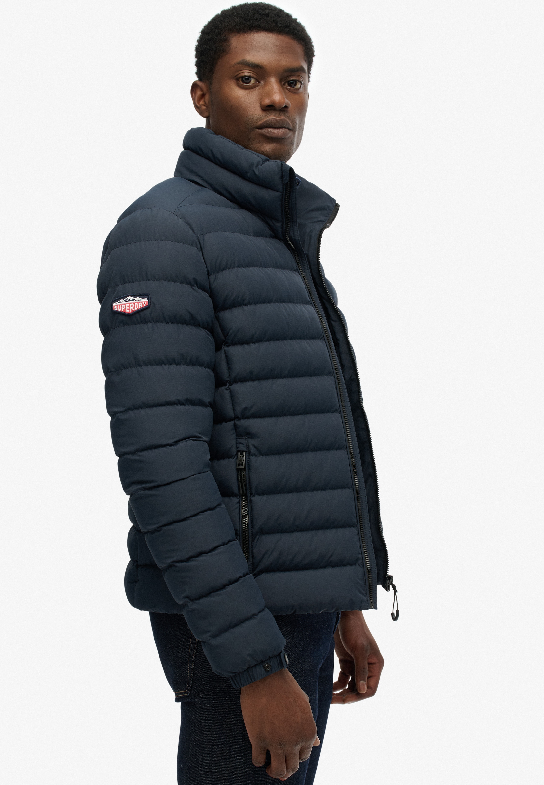 Superdry Steppjacke »FUJI PRINT PADDED JACKET«, ohne Kapuze