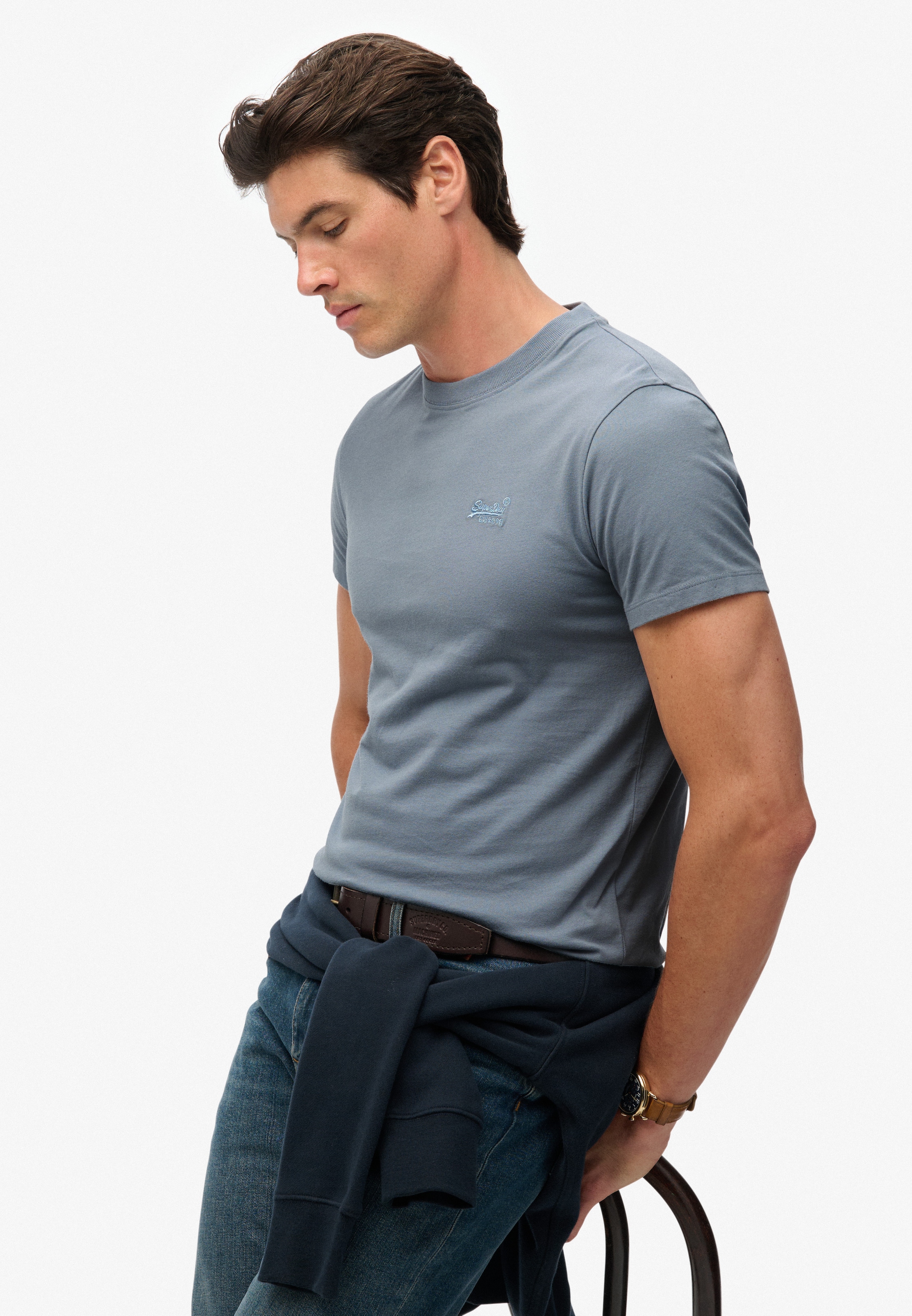 Superdry Rundhalsshirt »ESSENTIAL LOGO EMB TEE«