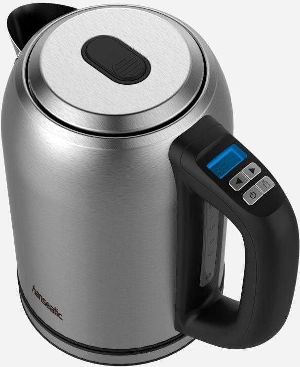 Hanseatic Wasserkocher »17012850«, 1,7 l, 2200 W, mit digitaler Temperaturanzeige