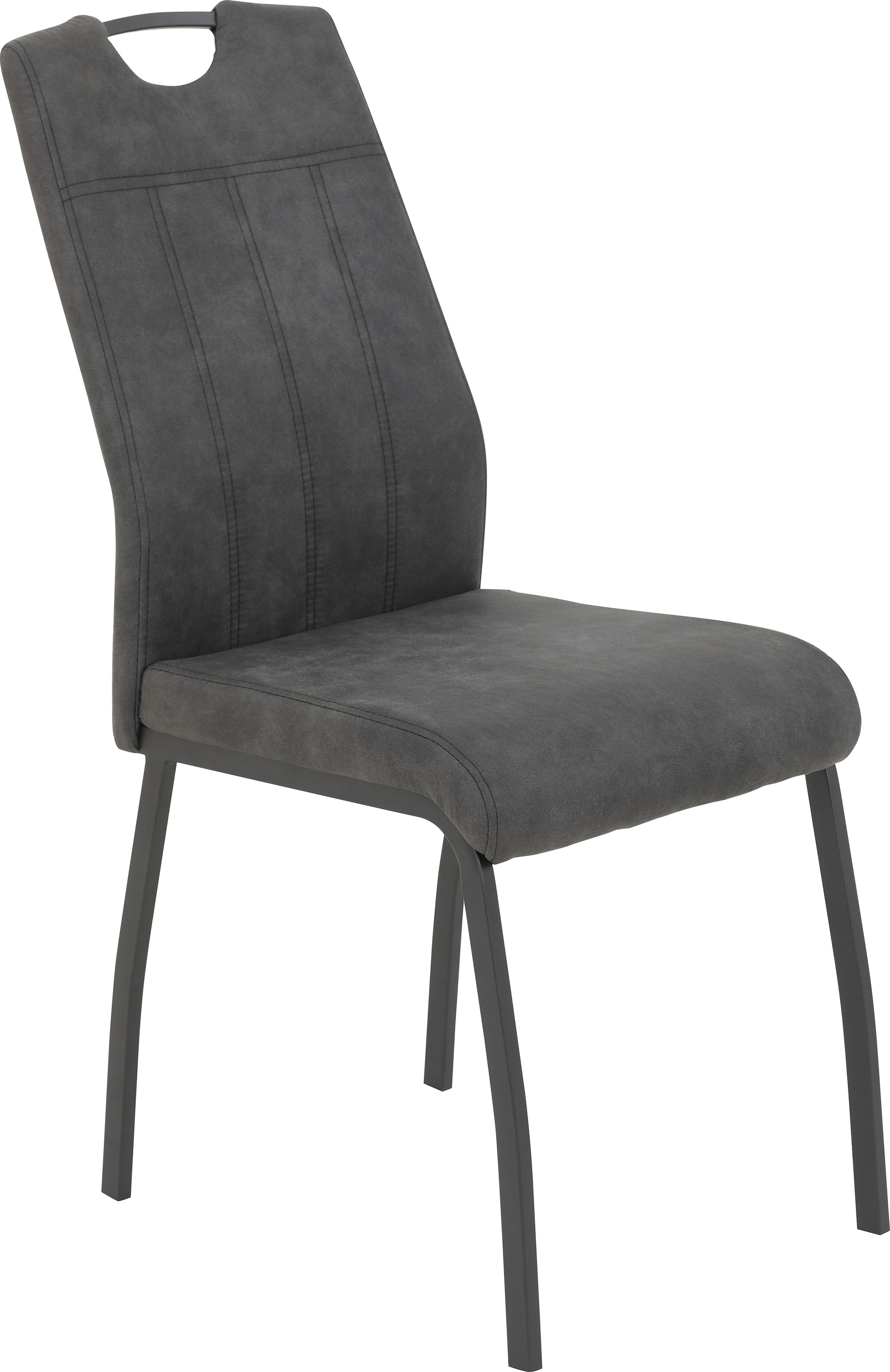 HELA Esszimmerstuhl »ELIF«, (Set), 4 St., Microfaser, 140 Kg Belastbar, Küchenstuhl