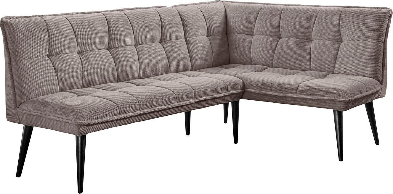 exxpo - sofa fashion Essbank hoher Sitzkomfort, bequem und elegant, hochwertige Detailverarbeitung