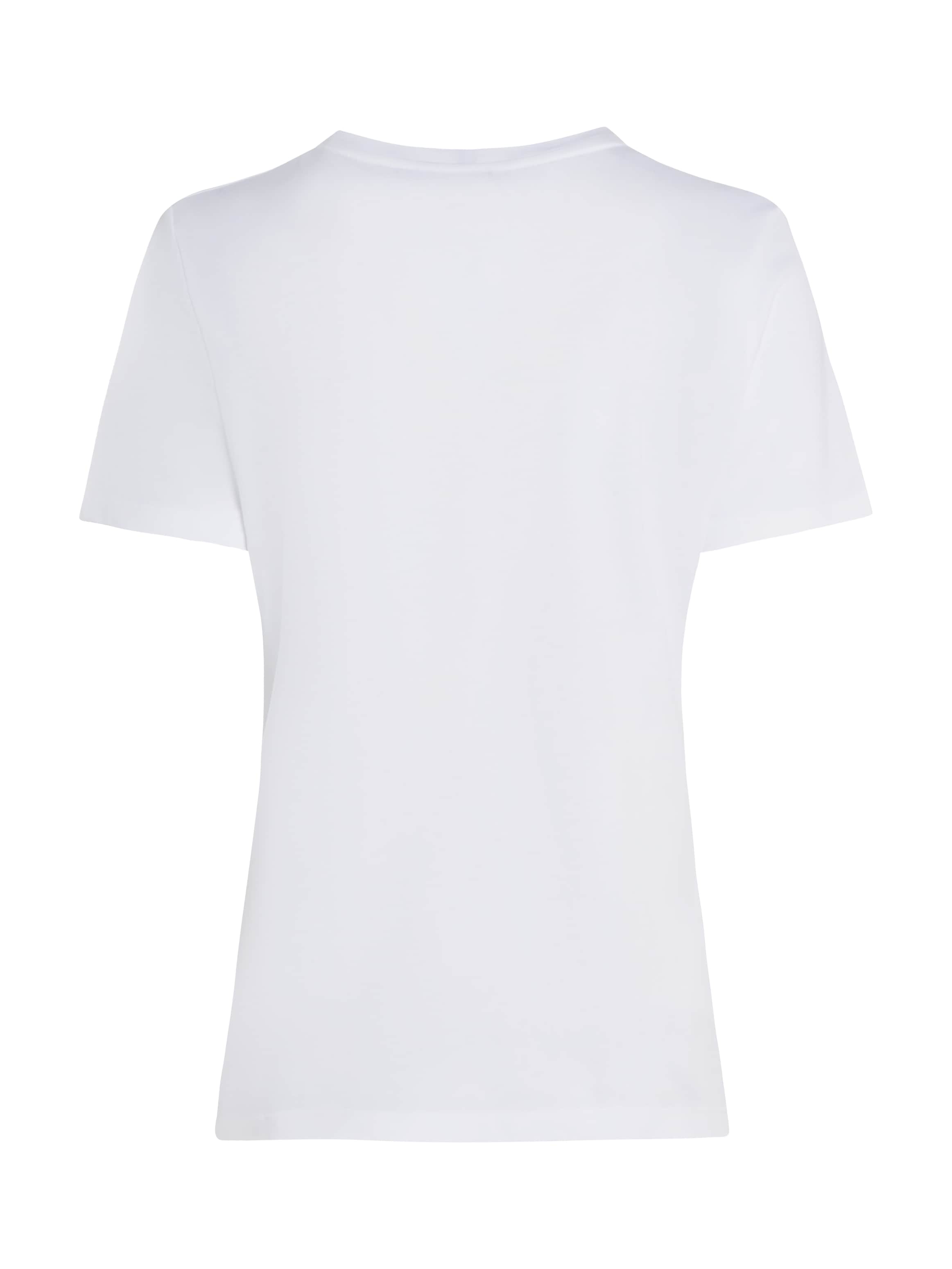 Tommy Hilfiger T-Shirt »REG CORP LOGO C-NK SS«, mit Logoschriftzug