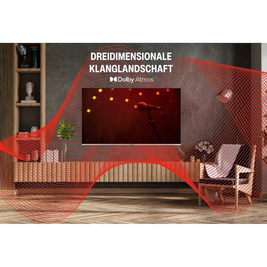 Telefunken LED-Fernseher »D43V950M2CWH«, 108 cm/43 Zoll, 4K Ultra HD, Smart-TV