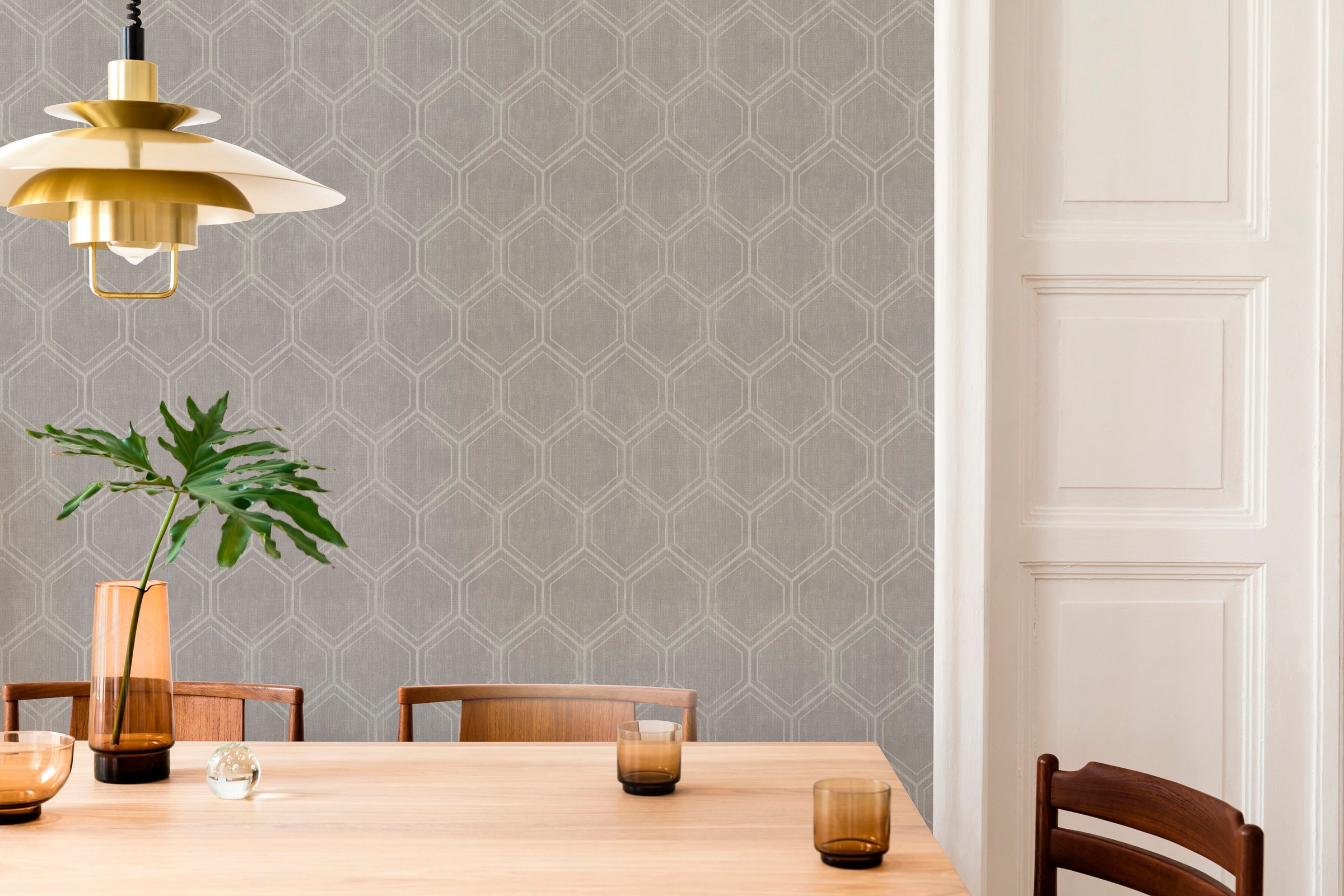 Superfresco Easy Vliestapete »Hexagon« 3D-Optik texturiert 3D-Optik