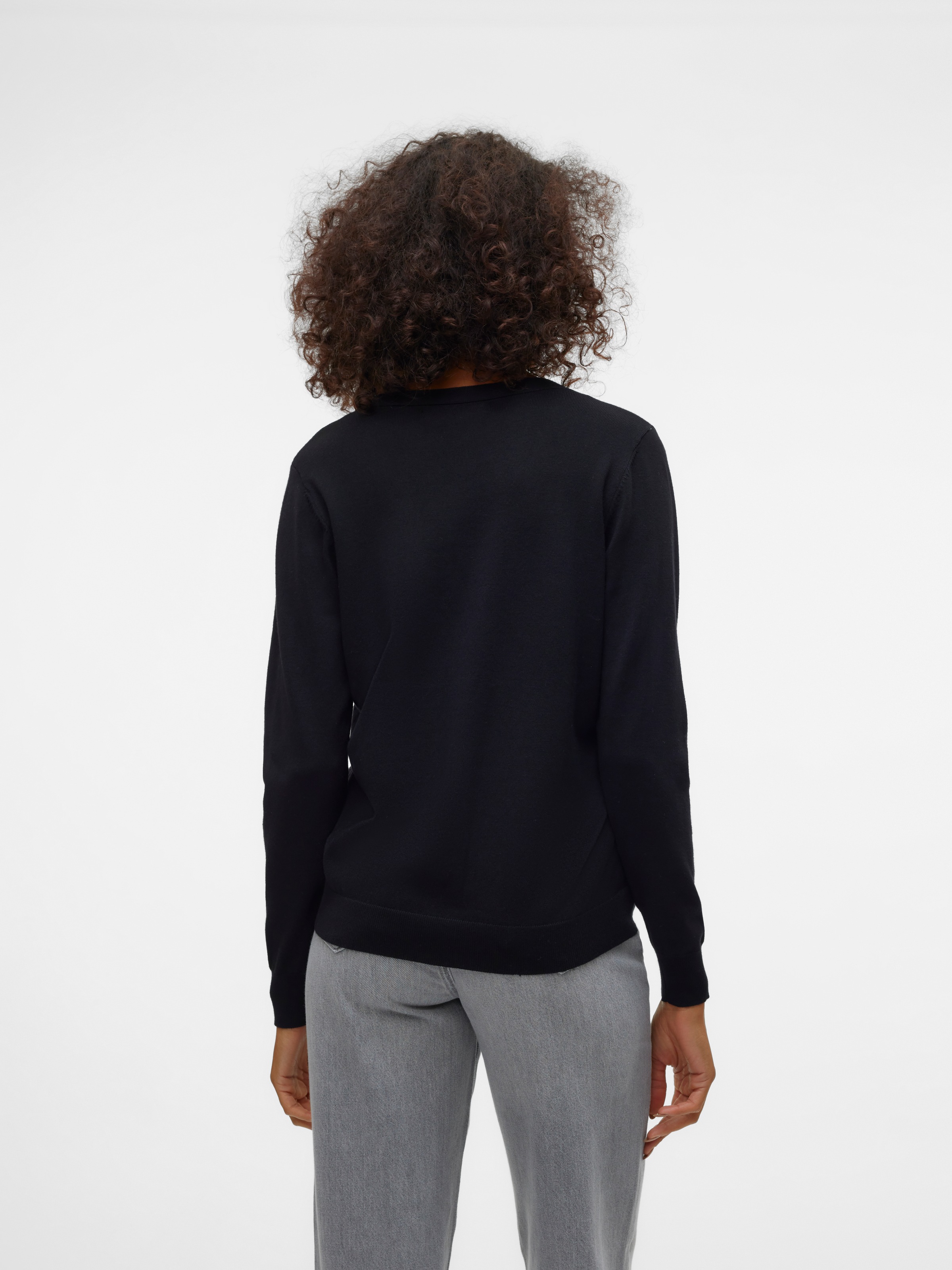 Vero Moda Strickjacke »VMSILJE LS V-NECK CARDIGAN GA NOOS«