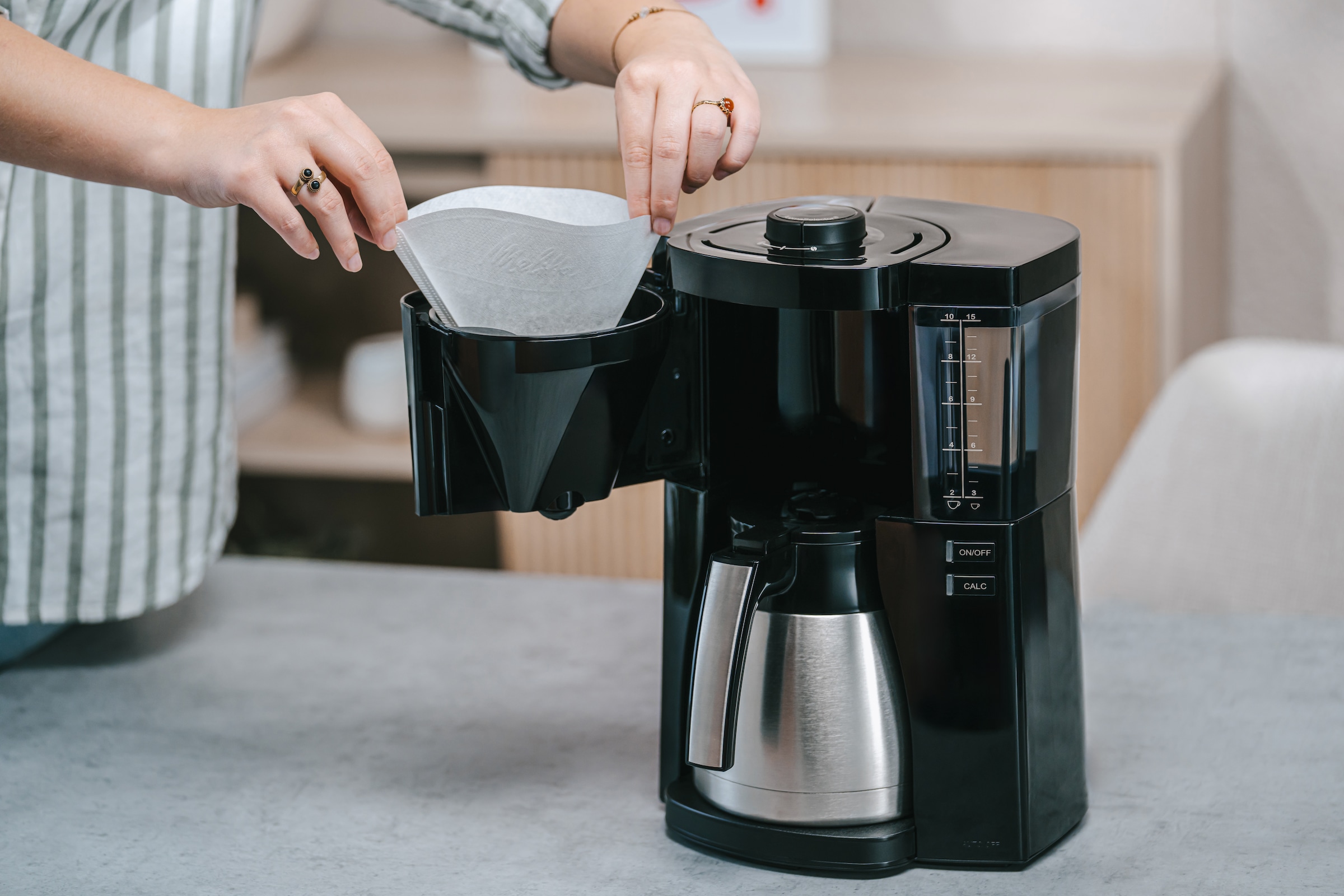 Melitta Filterkaffeemaschine »Look® Therm 1025-12« 1,25 l Kaffeekanne 1x4