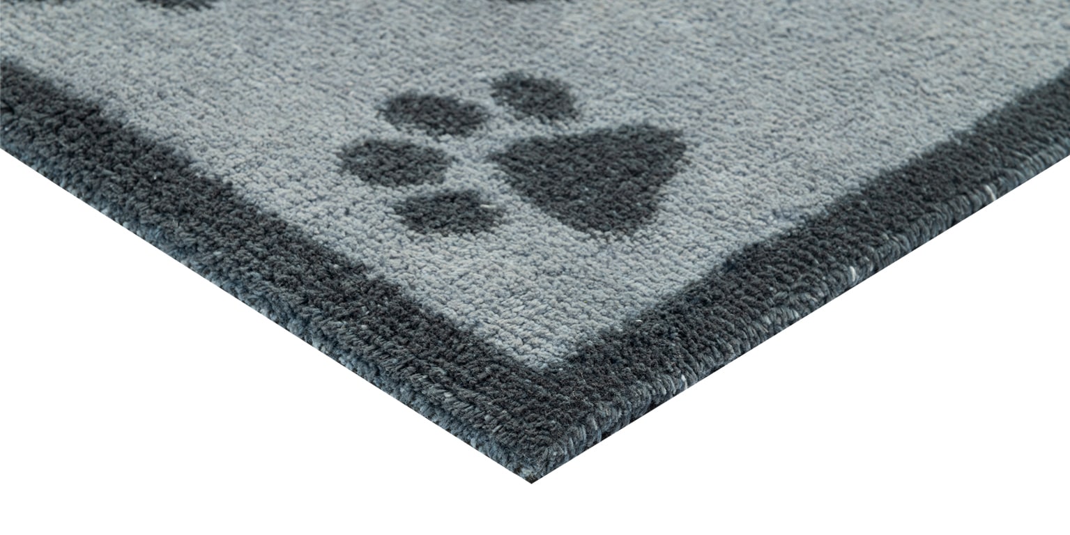 Turtle Mat Teppich »Paws Grey«, rechteckig, 9 mm Höhe günstig online kaufen