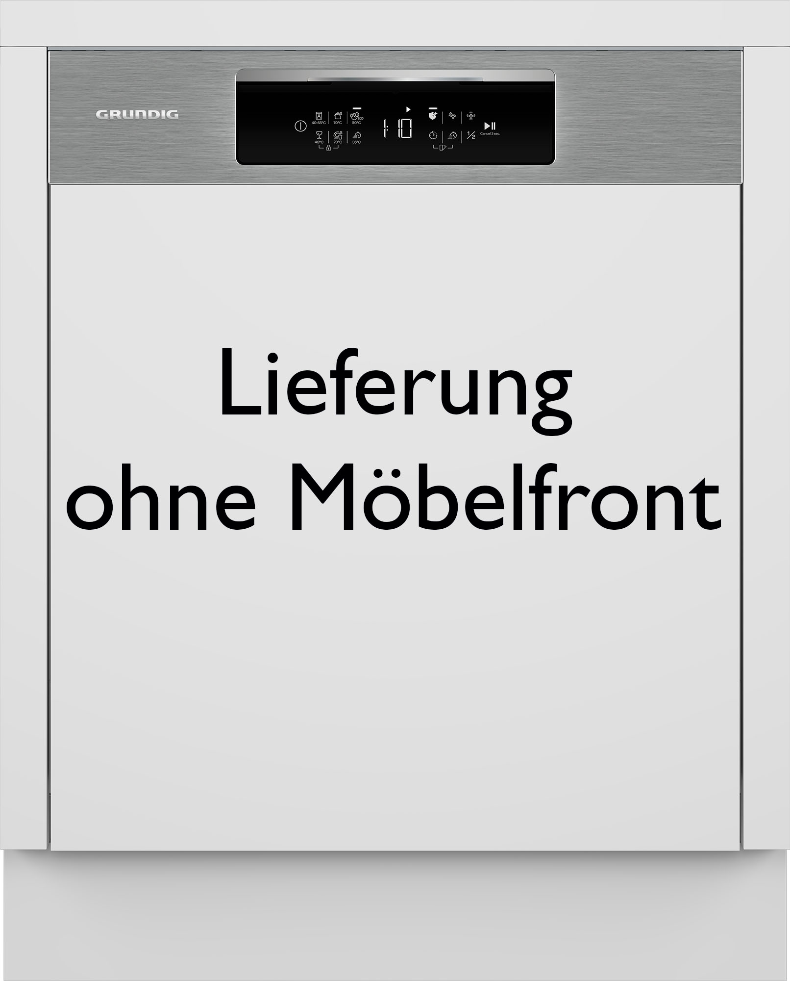 Grundig teilintegrierbarer Geschirrspüler »GNIP4420X 7628891677«, 15 Maßged günstig online kaufen