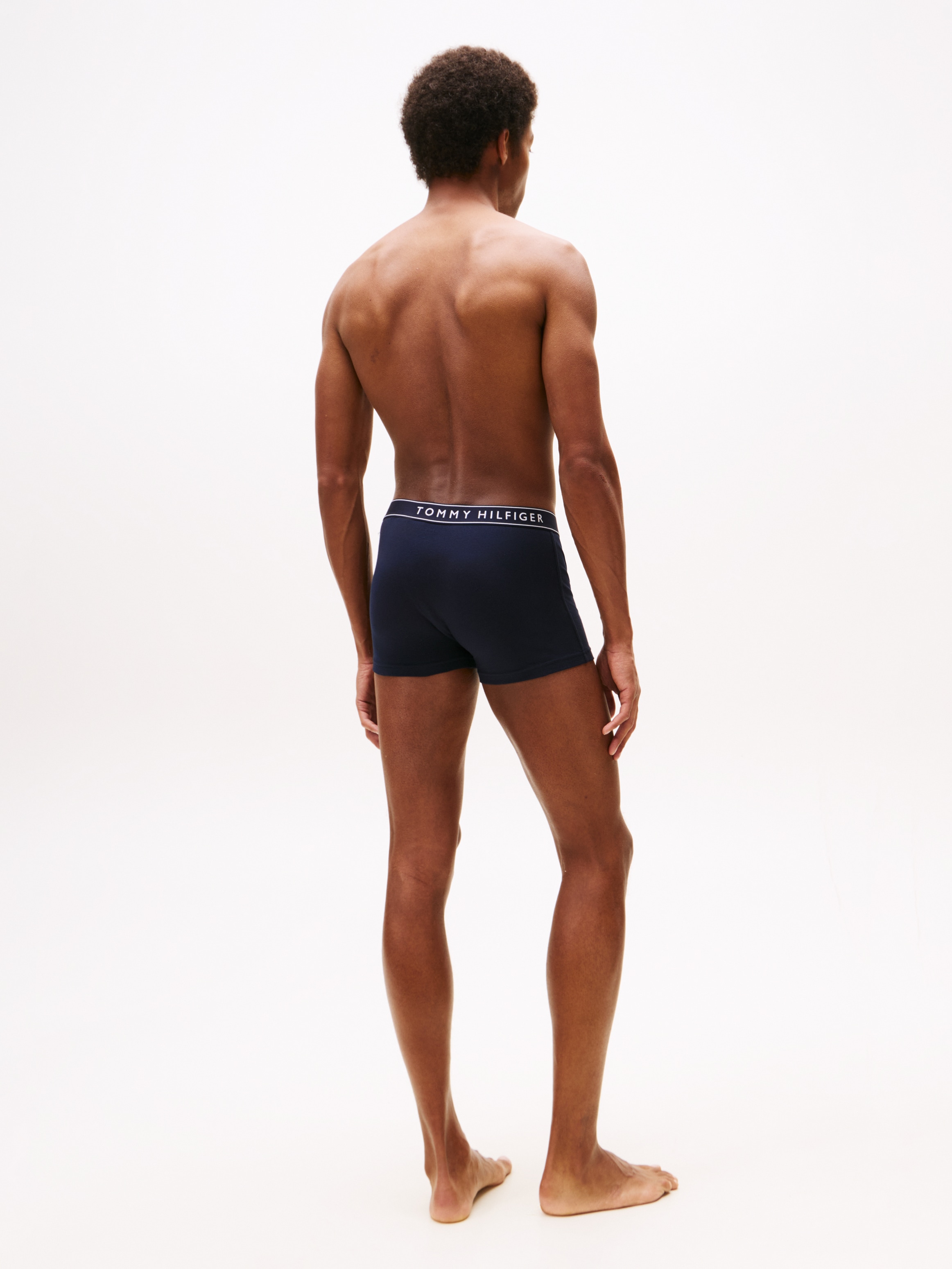 Tommy Hilfiger Underwear Trunk »3P TRUNK DTM«, (Packung, 3 St., 3er), mit Logobund