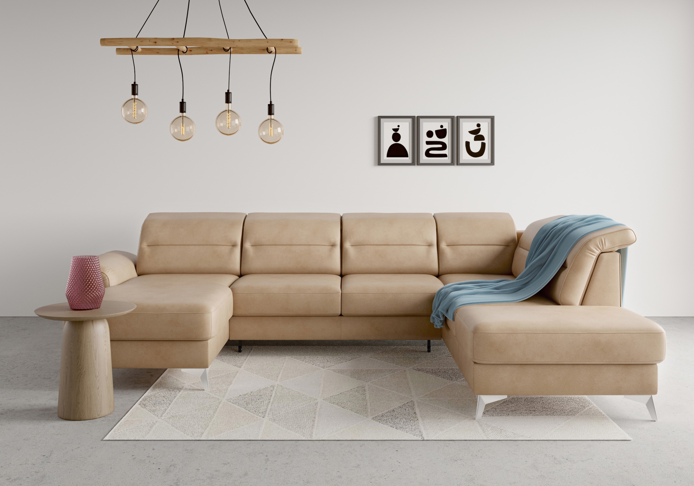 sit&more Wohnlandschaft »Sinatra U-Form« optional mit Kopfteilverstellung u günstig online kaufen