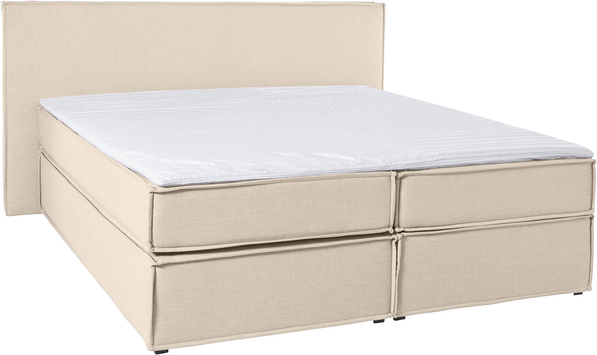 LeGer Home by Lena Gercke Boxspringbett »Yuma«, incl. Topper, in 4 Breiten, 3 Matratzenarten und je 2 Härtegraden