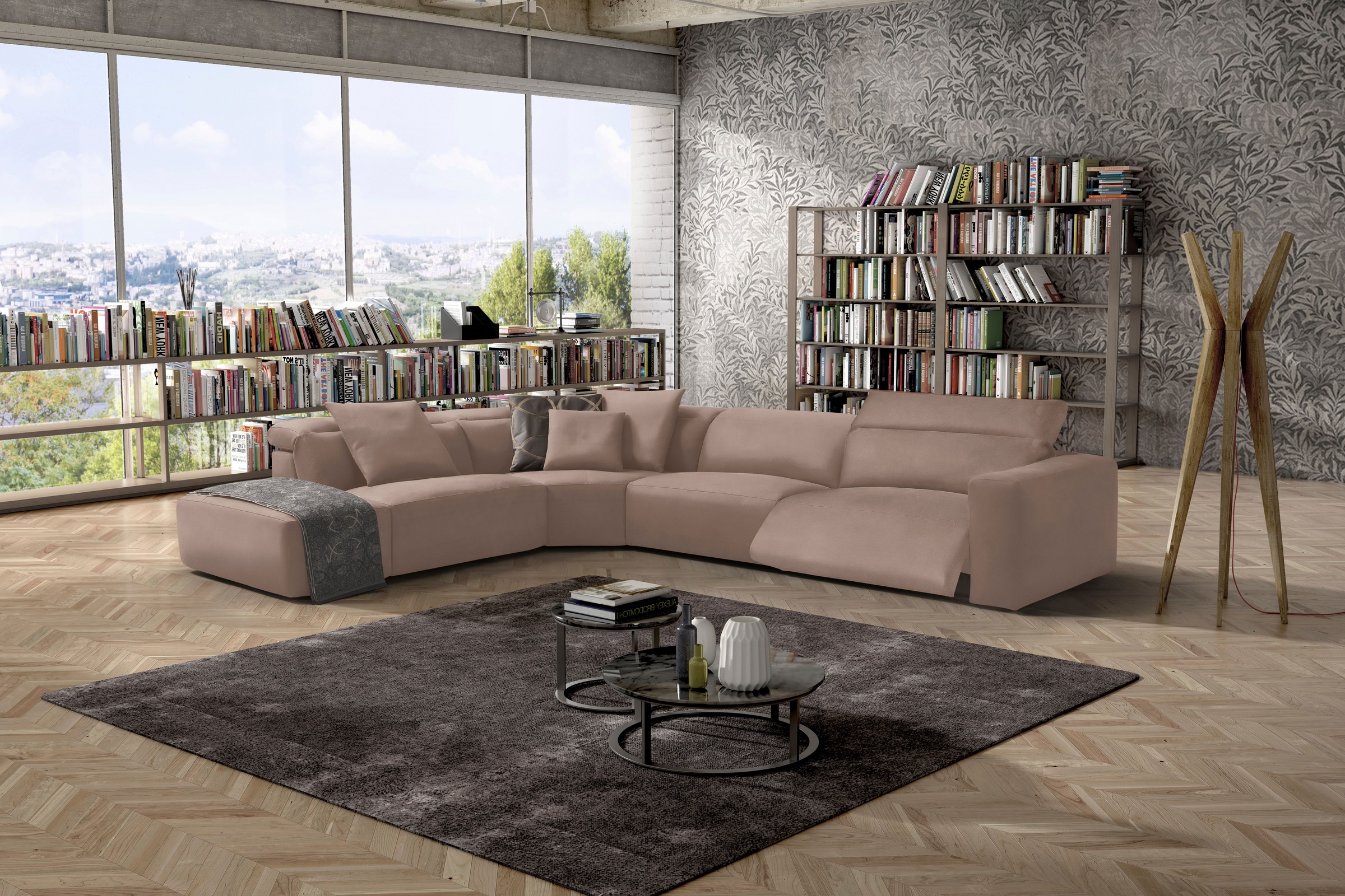 Egoitaliano Ecksofa »Beverly, extravangantes Designsofa mit erstklassigem S günstig online kaufen