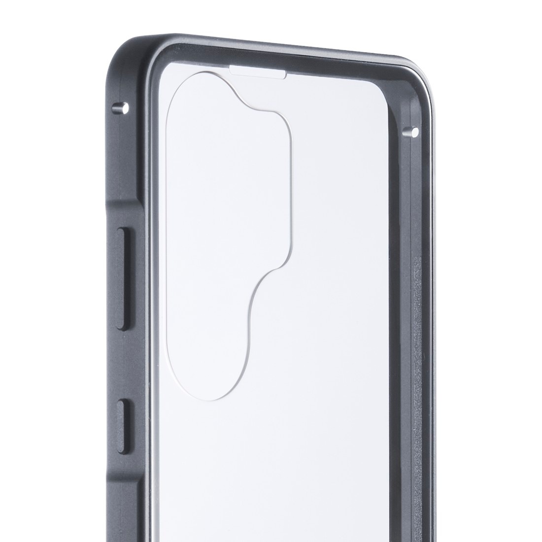 BLACKROCK Smartphone-Hülle »Samsung Galaxy S26 Ultra 360 Grad Schutzcover Glass  Metall« Samsung Galaxy S26 Ultra 360 Grad Schutz, Magnetverschluss, ultradünn, Wireless Charging