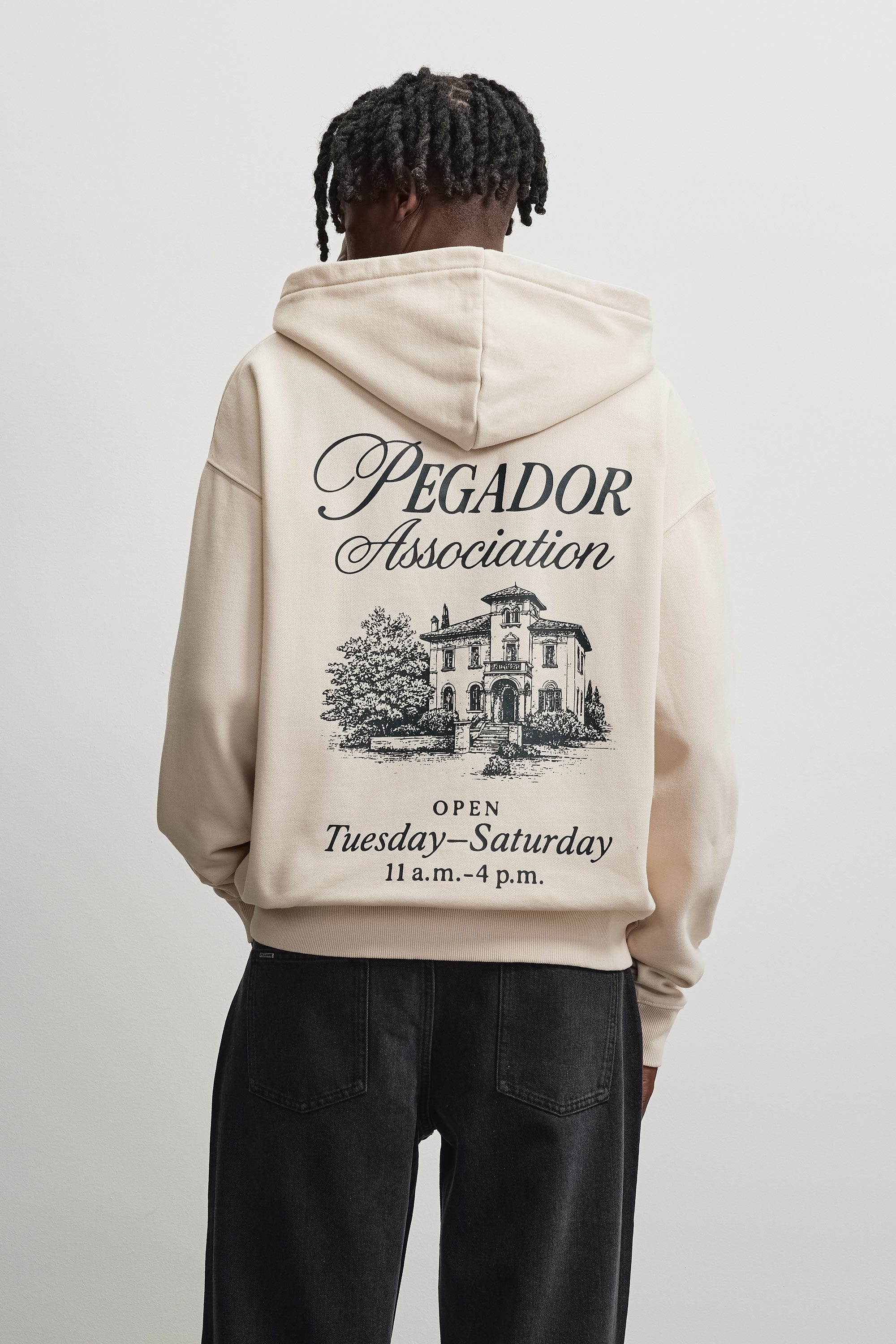 PEGADOR Kapuzensweatjacke »Carloforte Oversized Sweat Jacket« Baumwollmischung, oversized