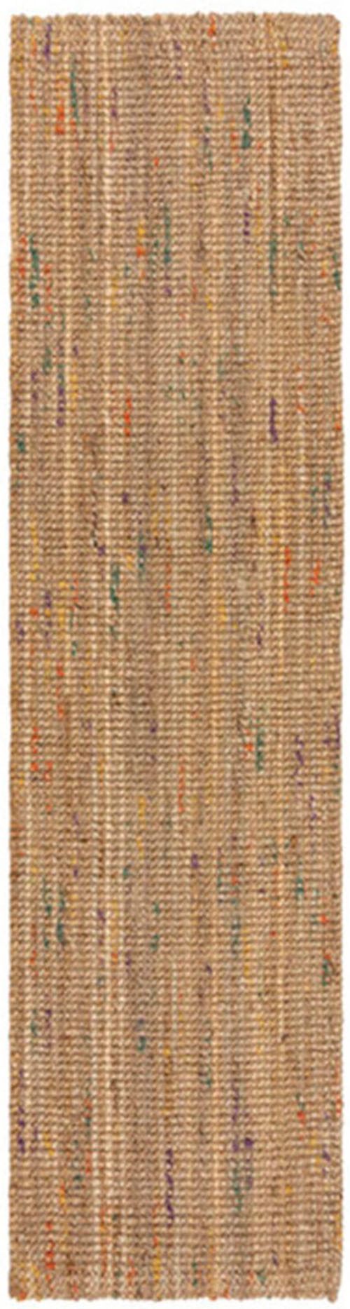 FLAIR RUGS Läufer »Jute Boucle«, rechteckig, 7 mm Höhe, aus 100% Jute, mit günstig online kaufen