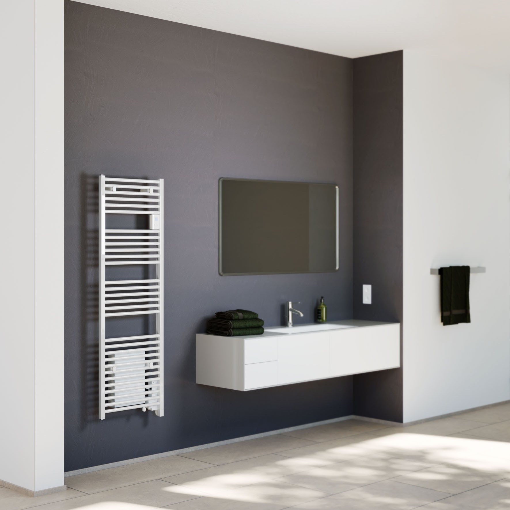 STIEBEL ELTRON Badheizkörper »BHE 100 Plus, 1000 W Heizleistung, weiß«, Han günstig online kaufen