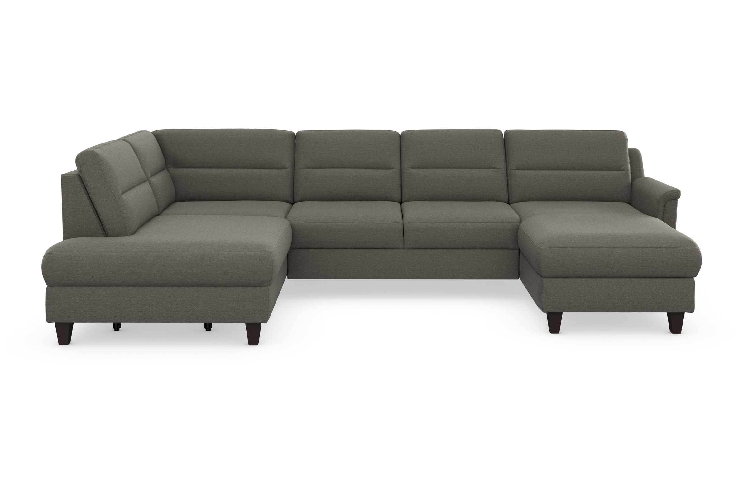 sit&more Wohnlandschaft »Farö U-Form« inklusive Federkern, wahlweise mit Bettfunktion und Bettkasten