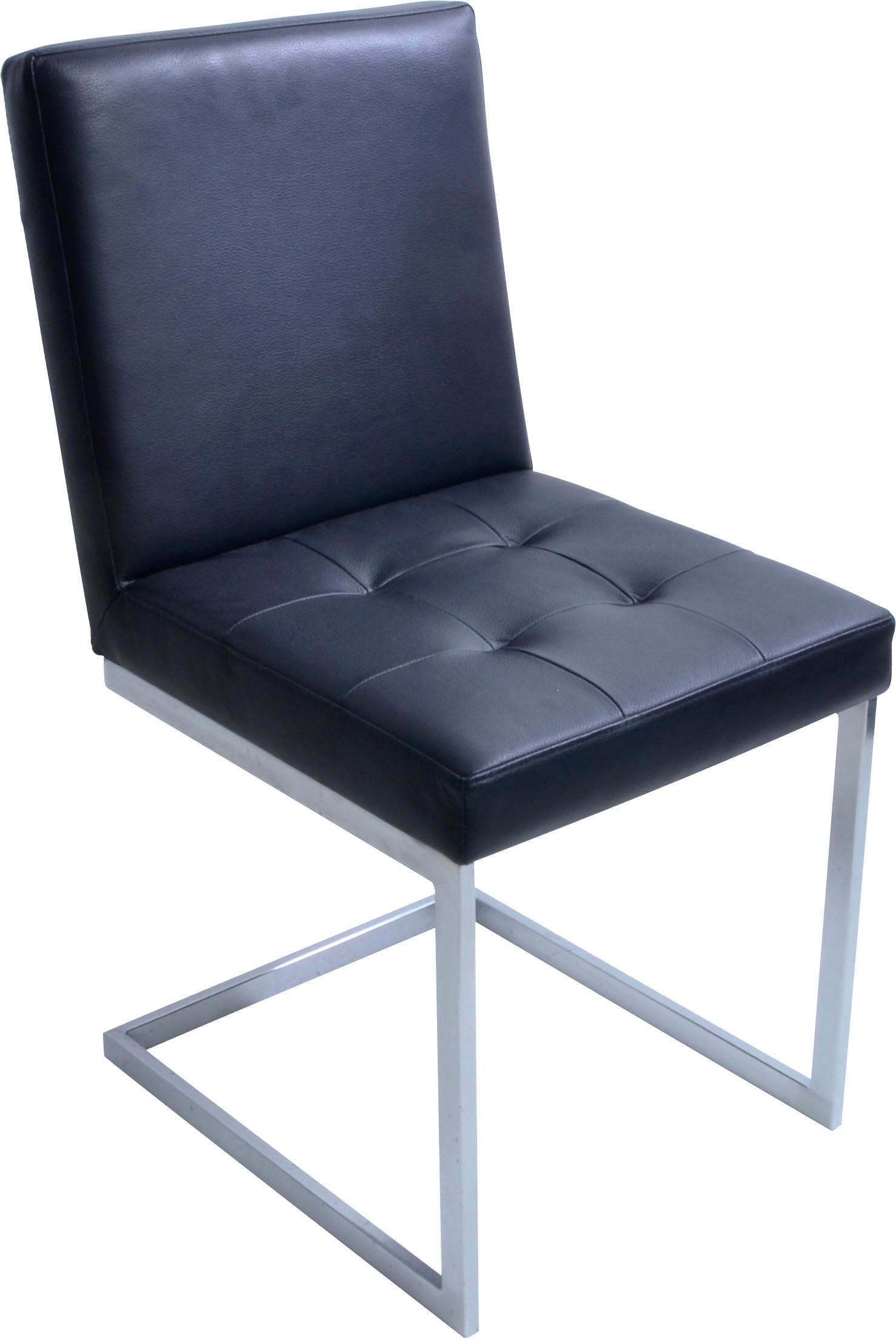 K+W Komfort & Wohnen Eckbankgruppe »Spider II«, (Set, 4 tlg.), langer Schenkel 195cm, 2 Freischwinger, Auszugstisch in Breite 120 cm