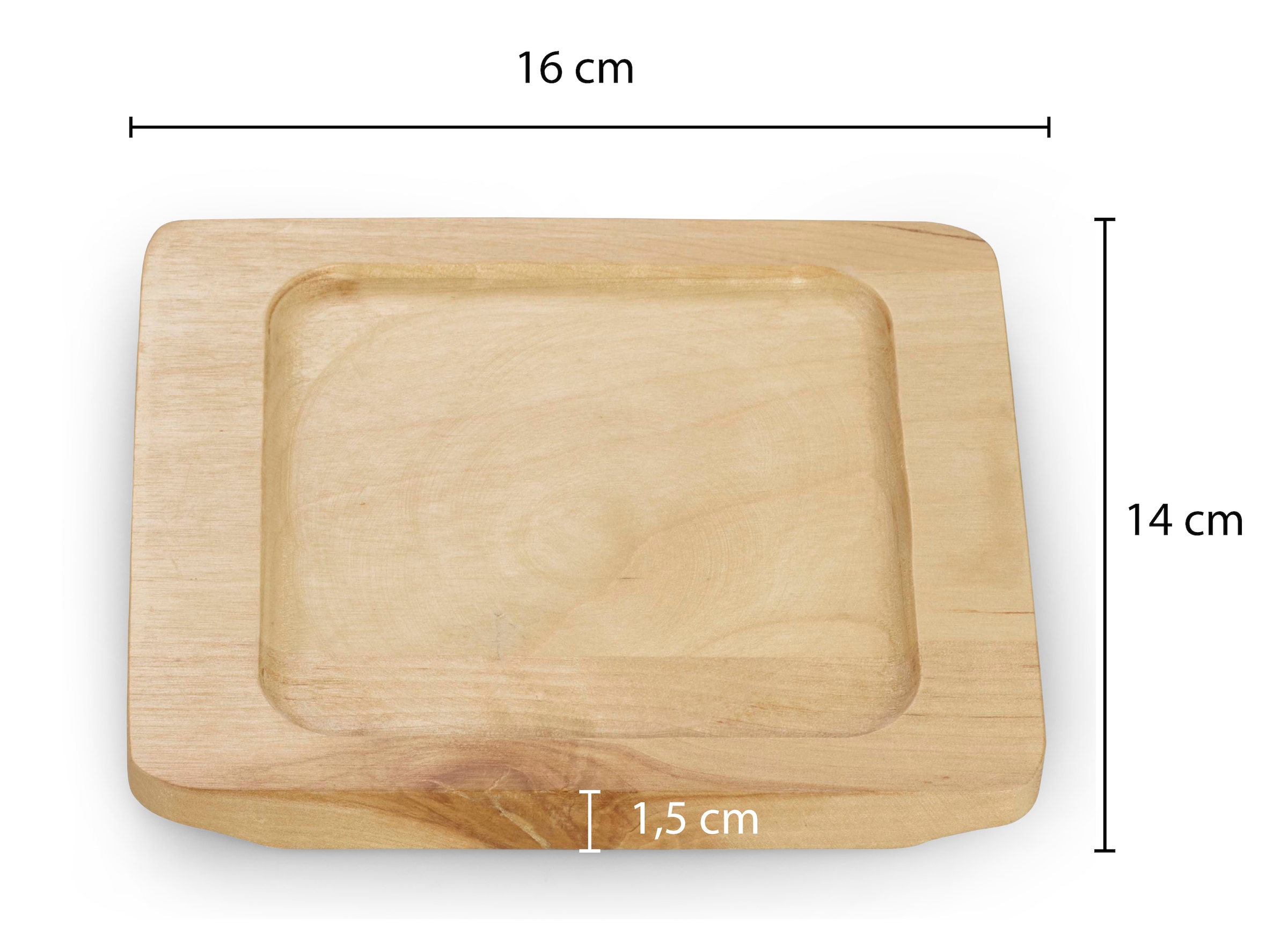 ECHTWERK Grillpfanne »quadratische Auflaufform mit Servierbrett«, Gusseisen, (Set, 2 tlg.), Servierbrett, Grillstreifen, Bereits eingebrannt, Für Backöfen & Grill
