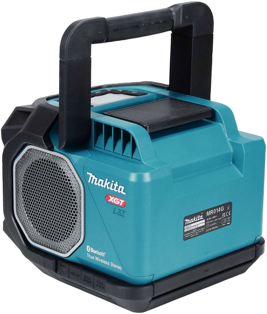Makita Bluetooth-Lautsprecher »»MR014GZ««, (XGT • LXT • AC/DC • Bluetooth • Mikrofon), ohne Akku, ohne Ladegerät