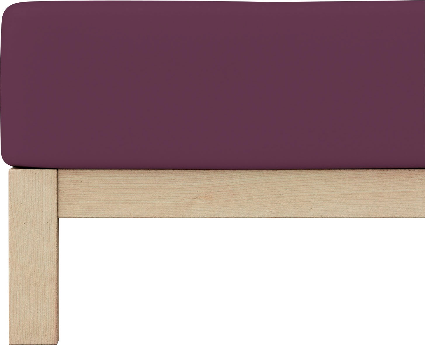 Schlafgut Spannbettlaken »PURE Bio-Baumwolle mit Elasthan, dehnbar blickdicht, straff, Bettlaken«, PREMIUM Laken für Matratzen bis 30cm Höhe, in 90x200, 140x200, 180x200
