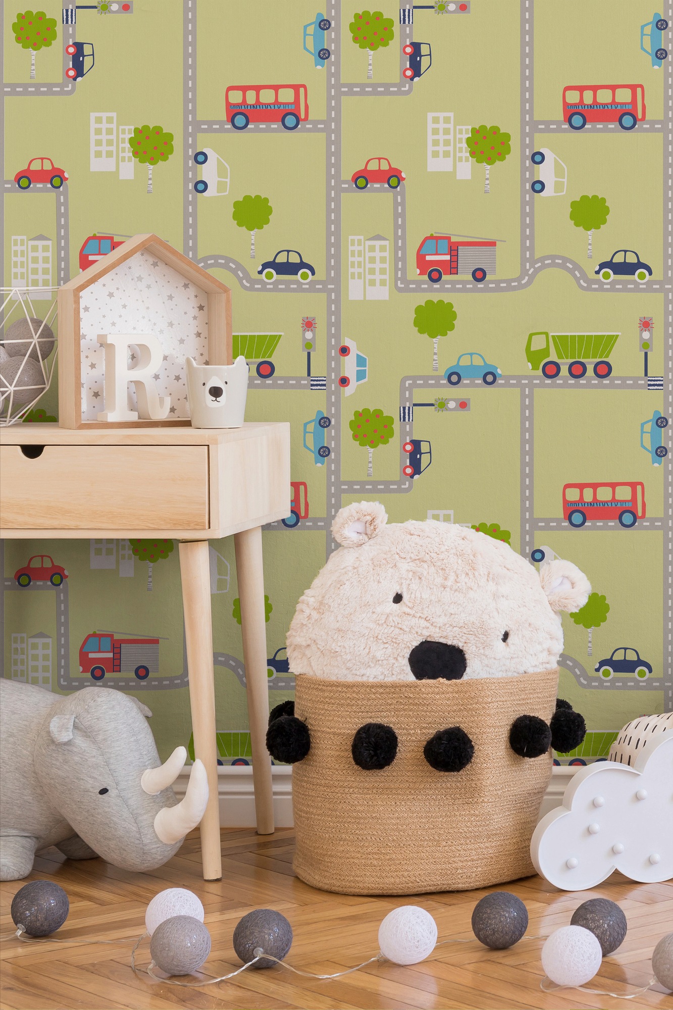 A.S. Création Papiertapete »Boys & Girls 6 Traffic«, Motiv, Tapete Kinderzimmer Bunt