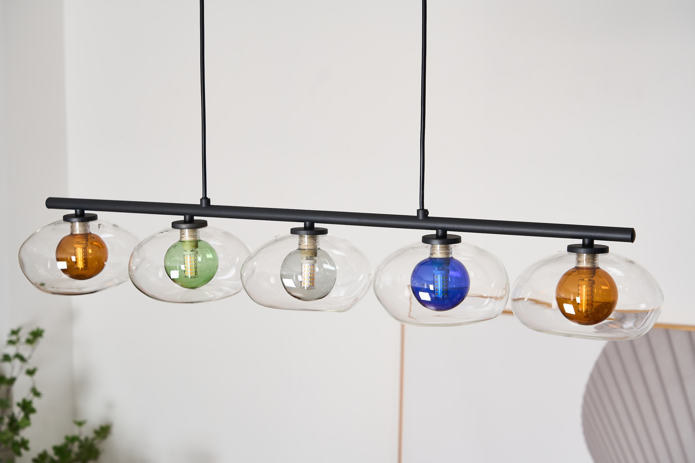 ECO-LIGHT Pendelleuchte »Uranus«, 5 flammig, Leuchtmittel G9 | ohne Leuchtmittel